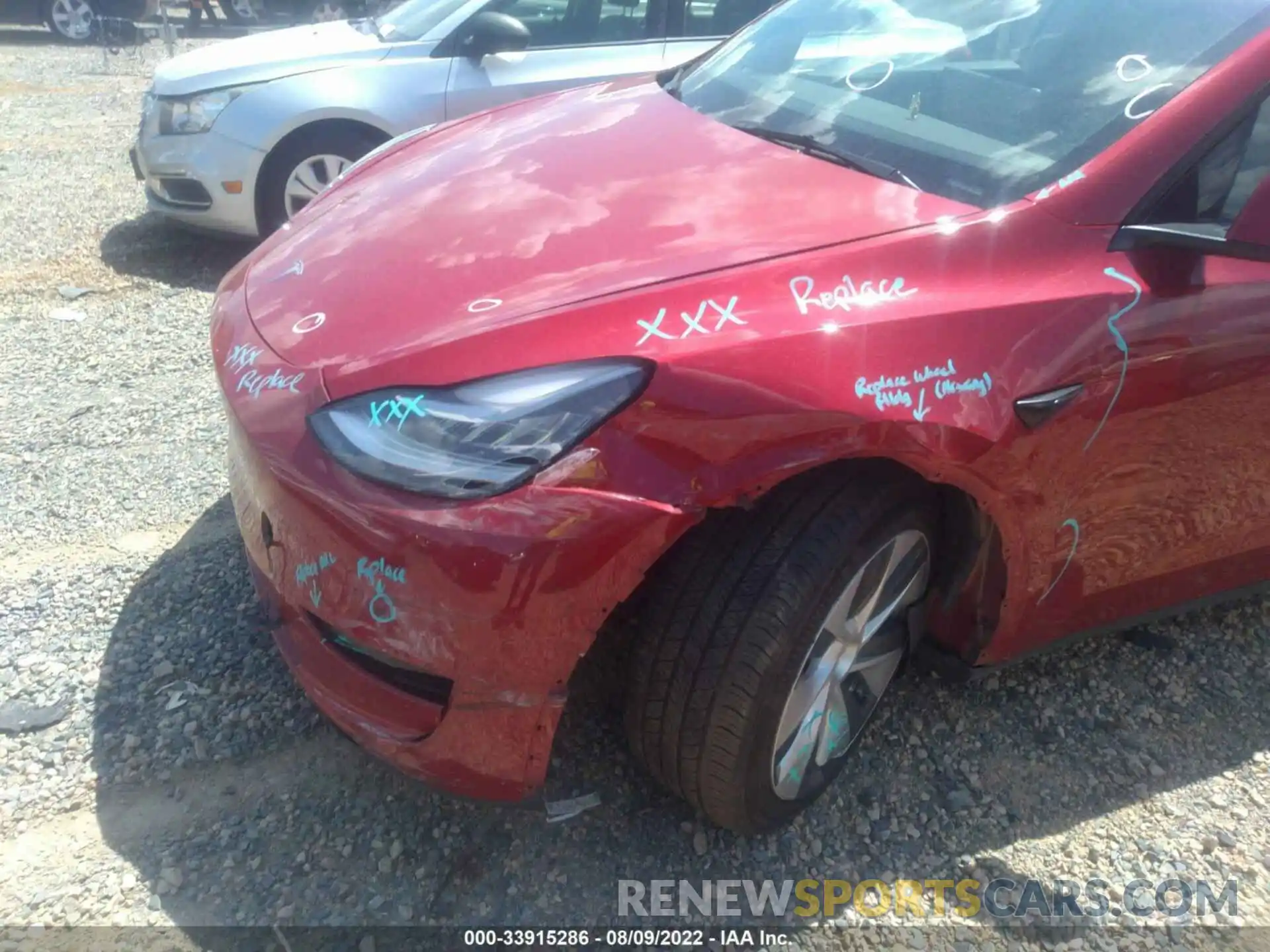 6 Photograph of a damaged car 5YJYGAEE3MF208910 TESLA MODEL Y 2021