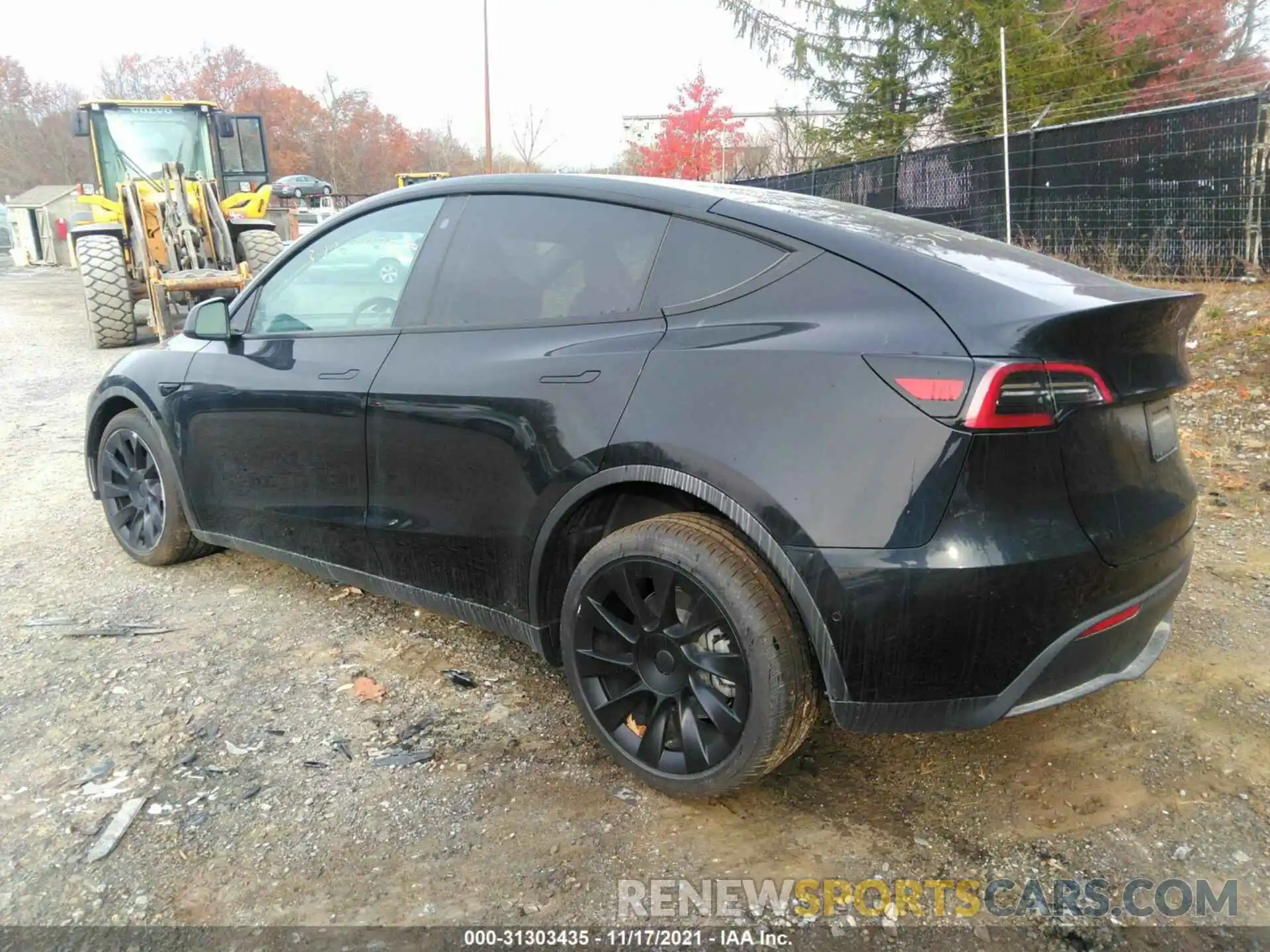 3 Фотография поврежденного автомобиля 5YJYGAEE3MF243298 TESLA MODEL Y 2021