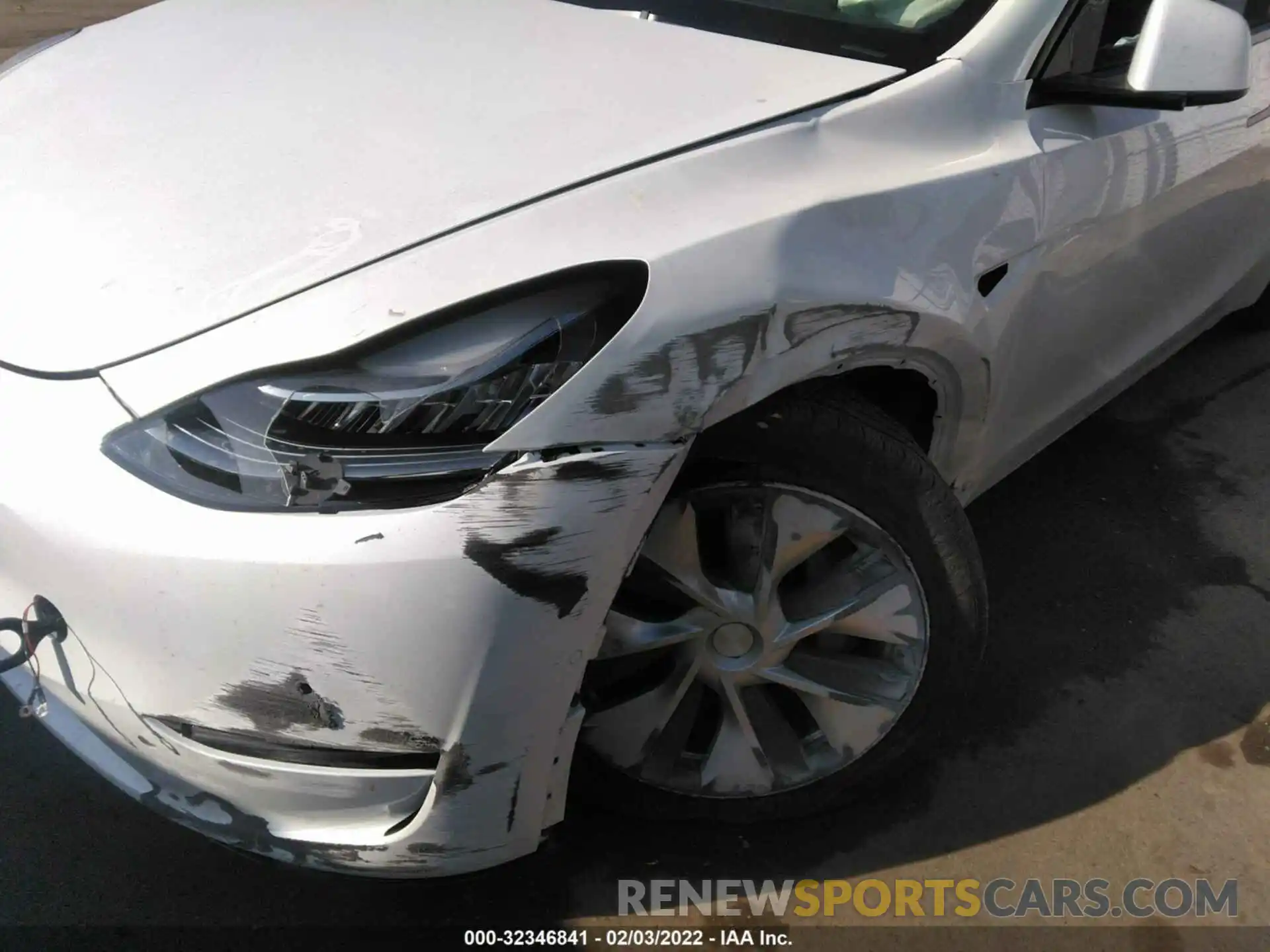 6 Photograph of a damaged car 5YJYGAEE3MF297555 TESLA MODEL Y 2021