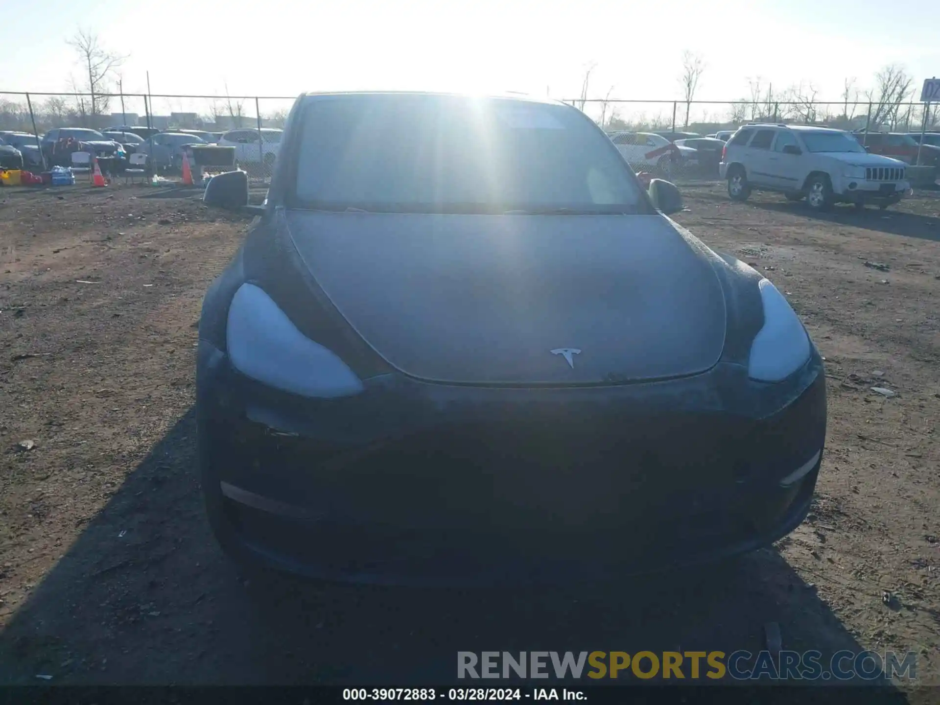 11 Фотография поврежденного автомобиля 5YJYGAEE4MF188117 TESLA MODEL Y 2021