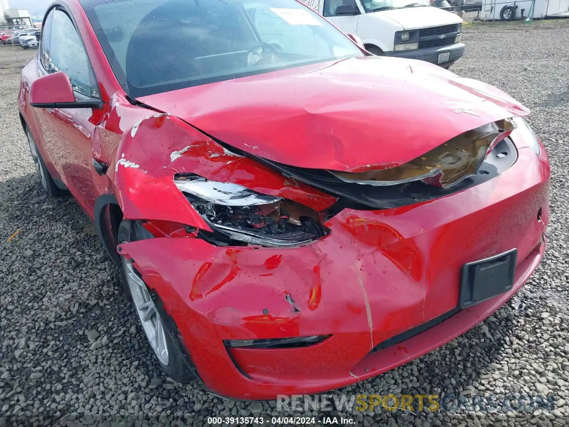 6 Photograph of a damaged car 5YJYGAEE4MF286631 TESLA MODEL Y 2021