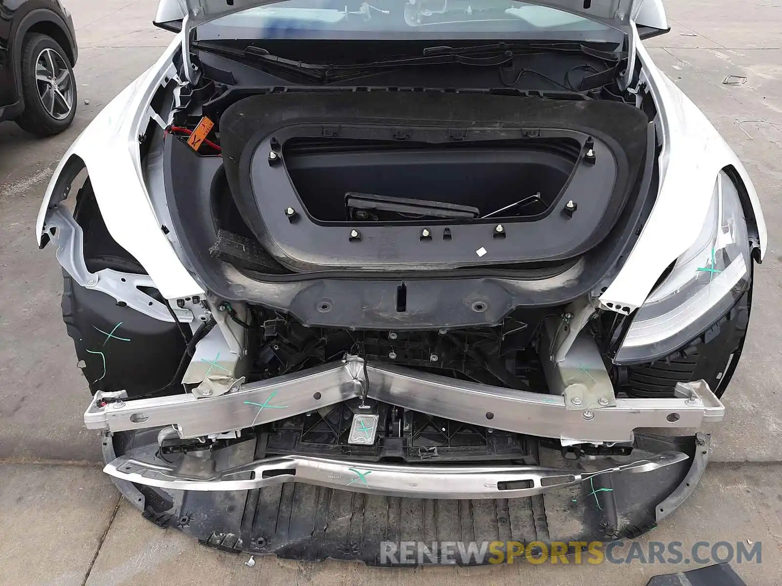 7 Photograph of a damaged car 5YJYGAEE5MF130615 TESLA MODEL Y 2021