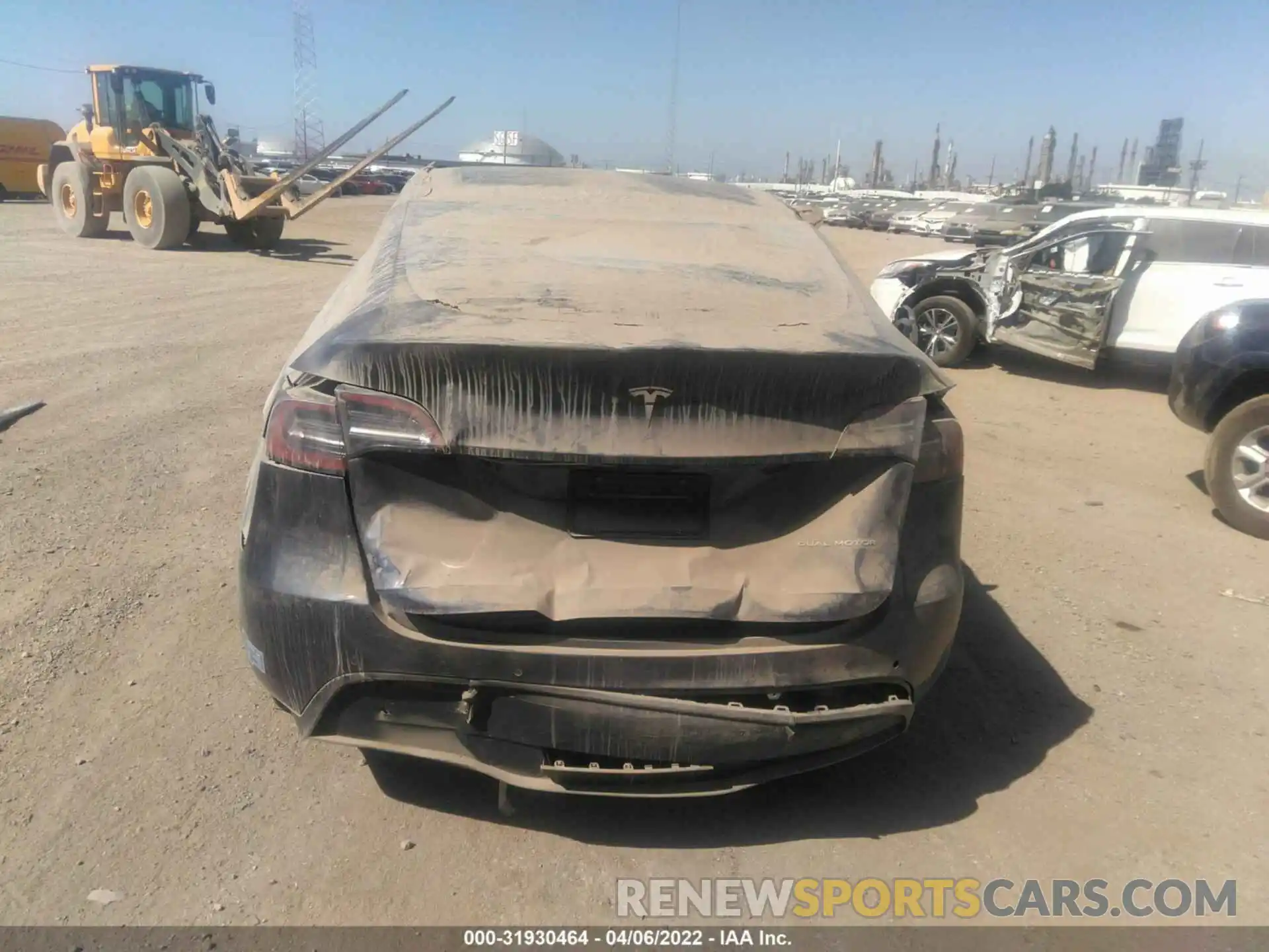 6 Photograph of a damaged car 5YJYGAEE5MF159886 TESLA MODEL Y 2021