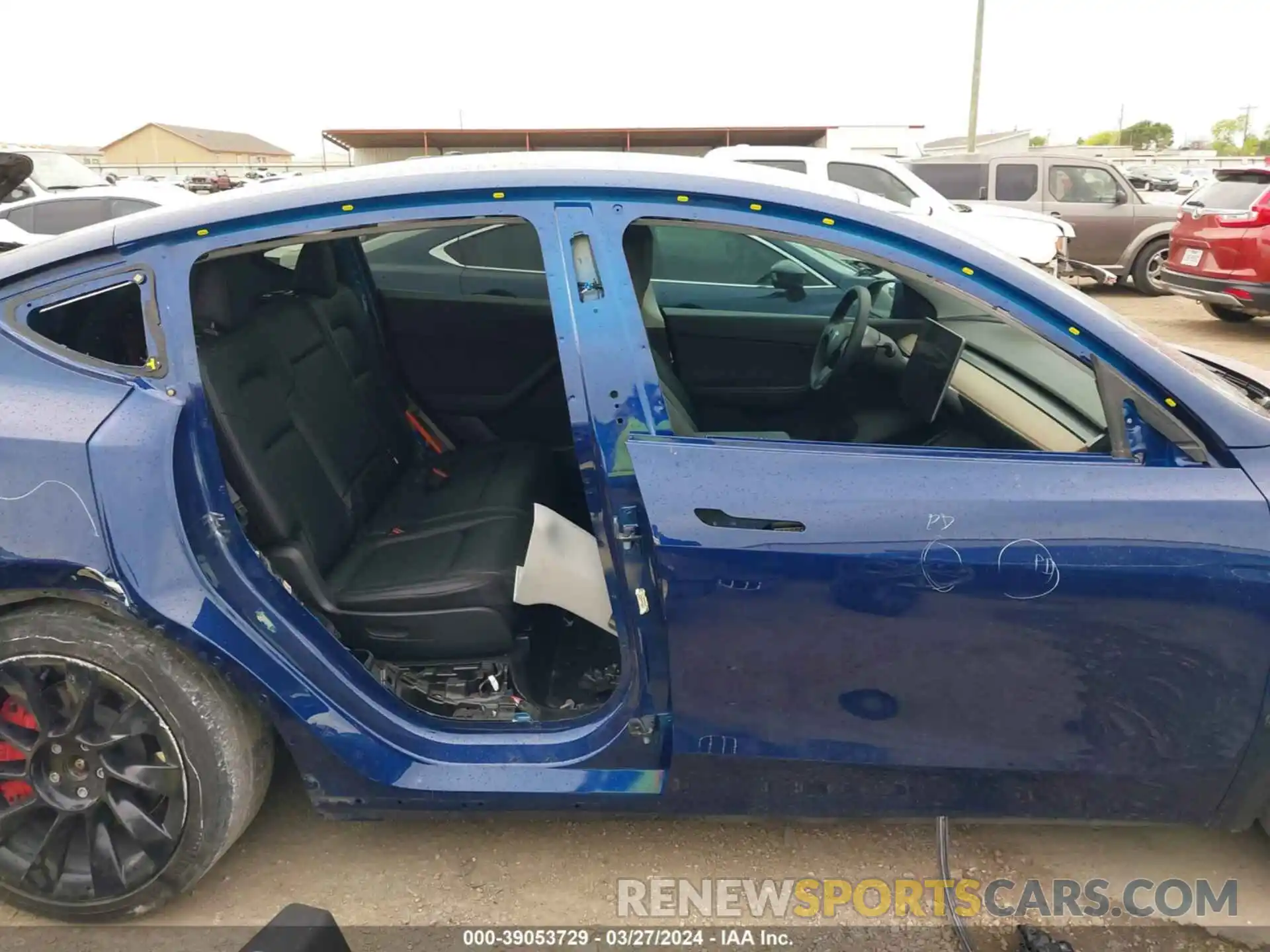 14 Photograph of a damaged car 5YJYGAEE5MF211551 TESLA MODEL Y 2021