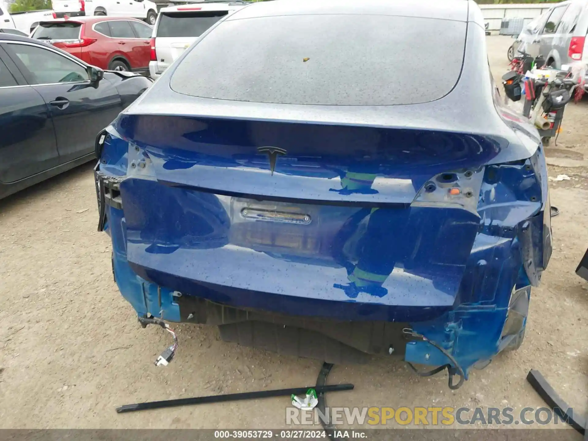 20 Photograph of a damaged car 5YJYGAEE5MF211551 TESLA MODEL Y 2021