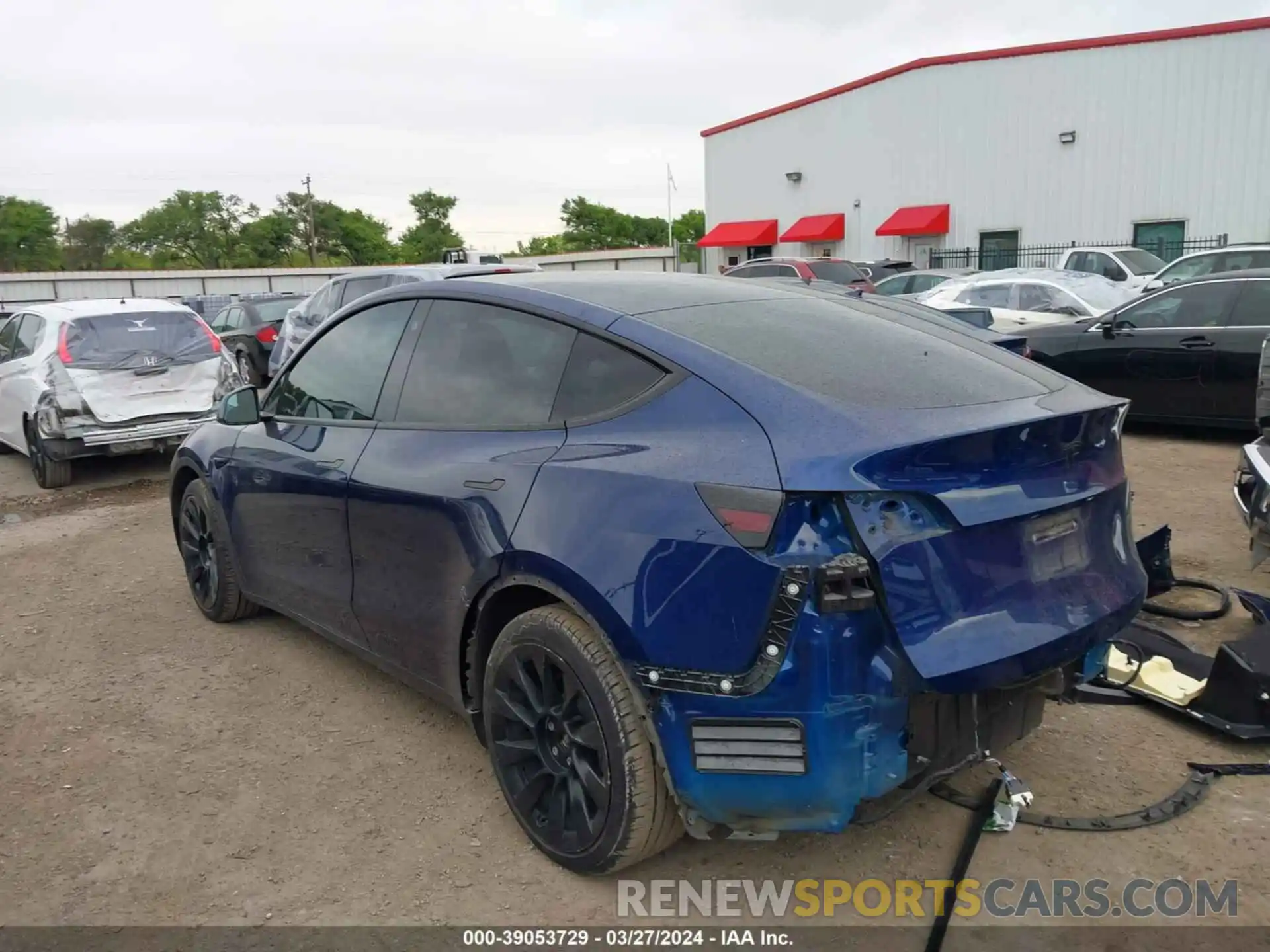 3 Photograph of a damaged car 5YJYGAEE5MF211551 TESLA MODEL Y 2021