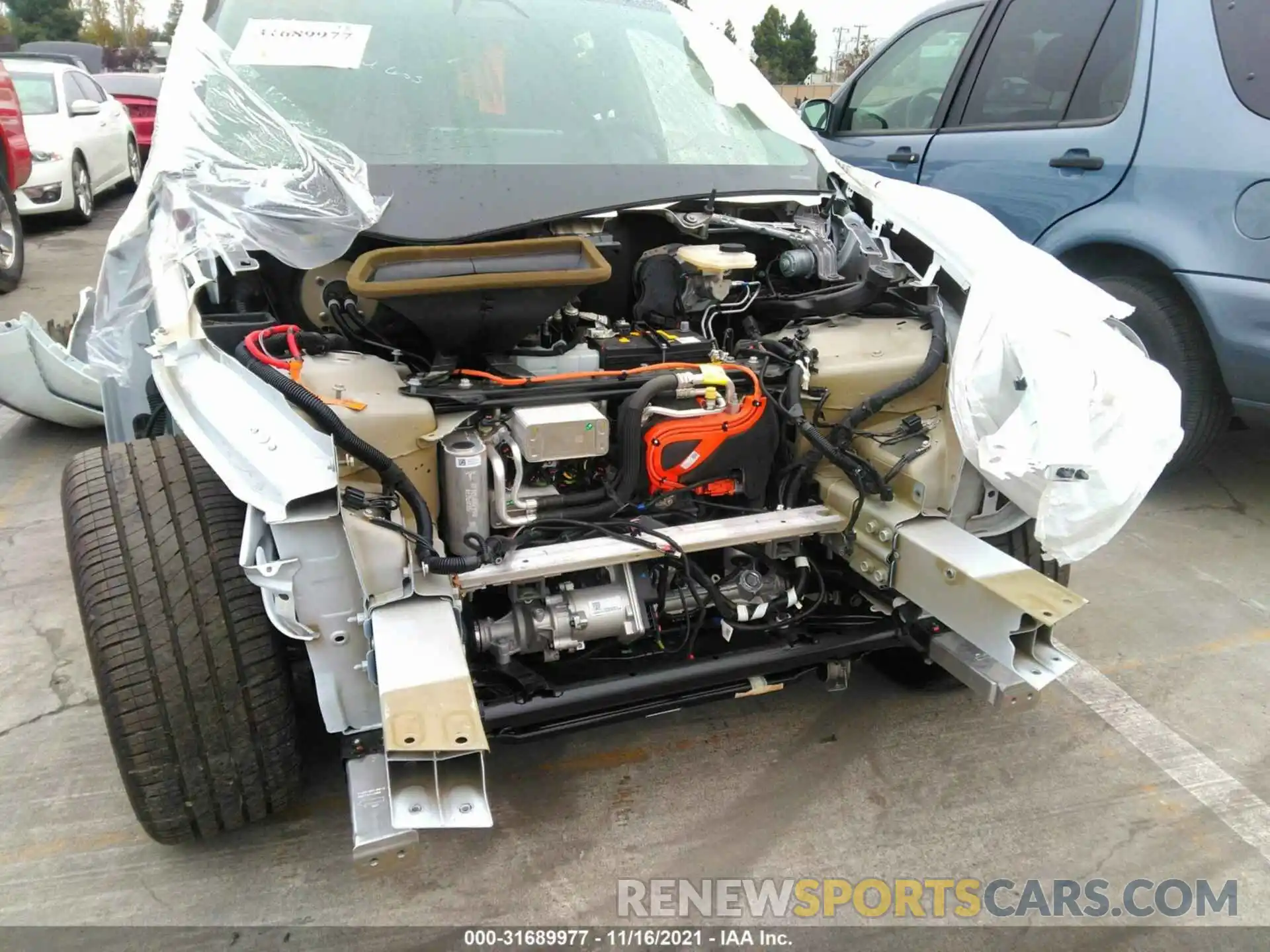 6 Photograph of a damaged car 5YJYGAEE5MF219052 TESLA MODEL Y 2021