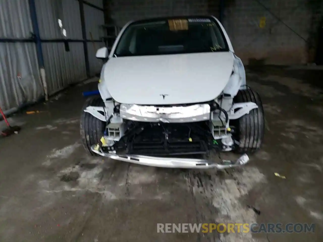 9 Photograph of a damaged car 5YJYGAEE5MF296441 TESLA MODEL Y 2021