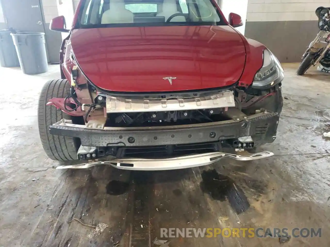 9 Photograph of a damaged car 5YJYGAEE6MF276523 TESLA MODEL Y 2021