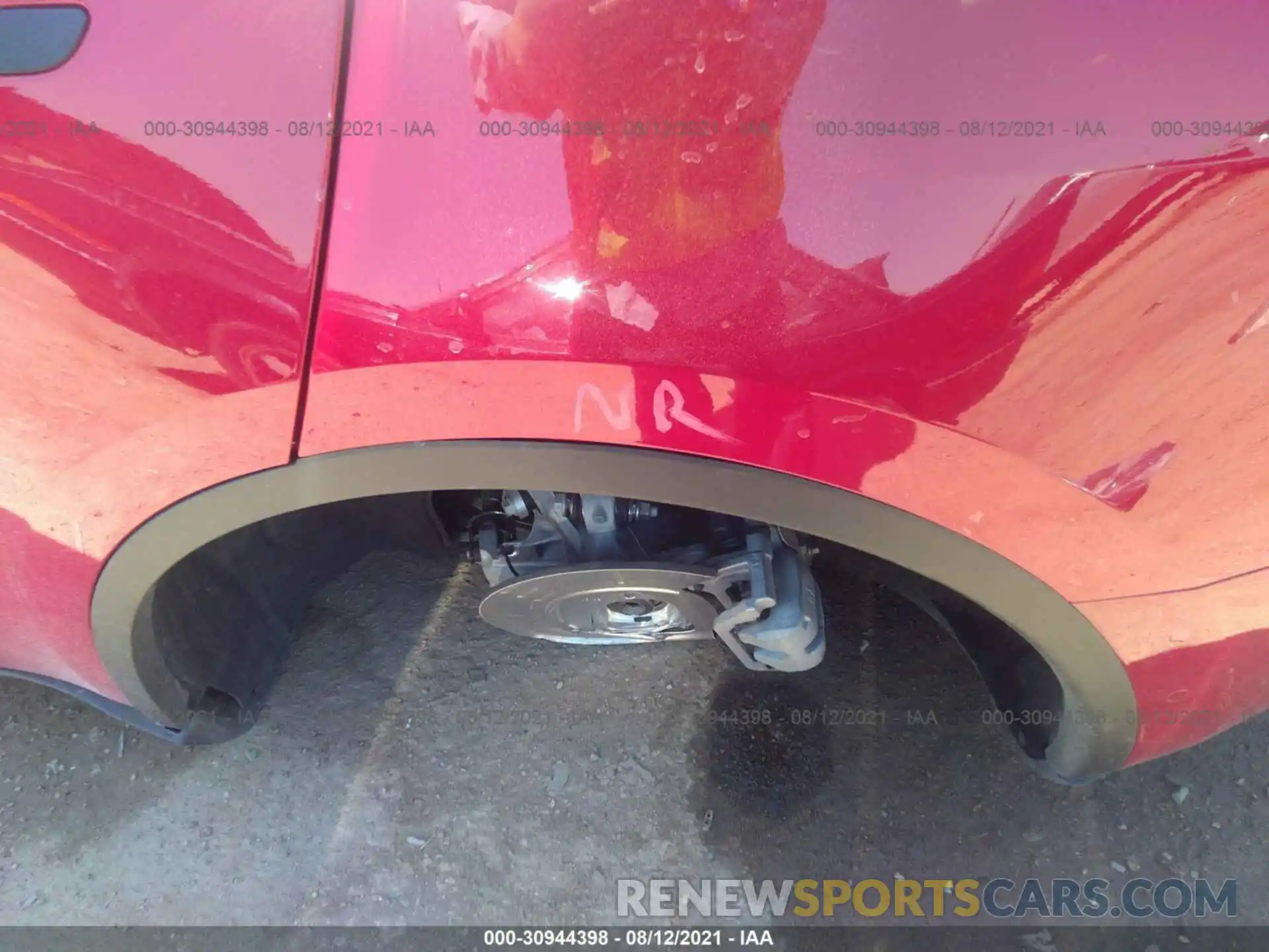 12 Photograph of a damaged car 5YJYGAEE7MF187267 TESLA MODEL Y 2021