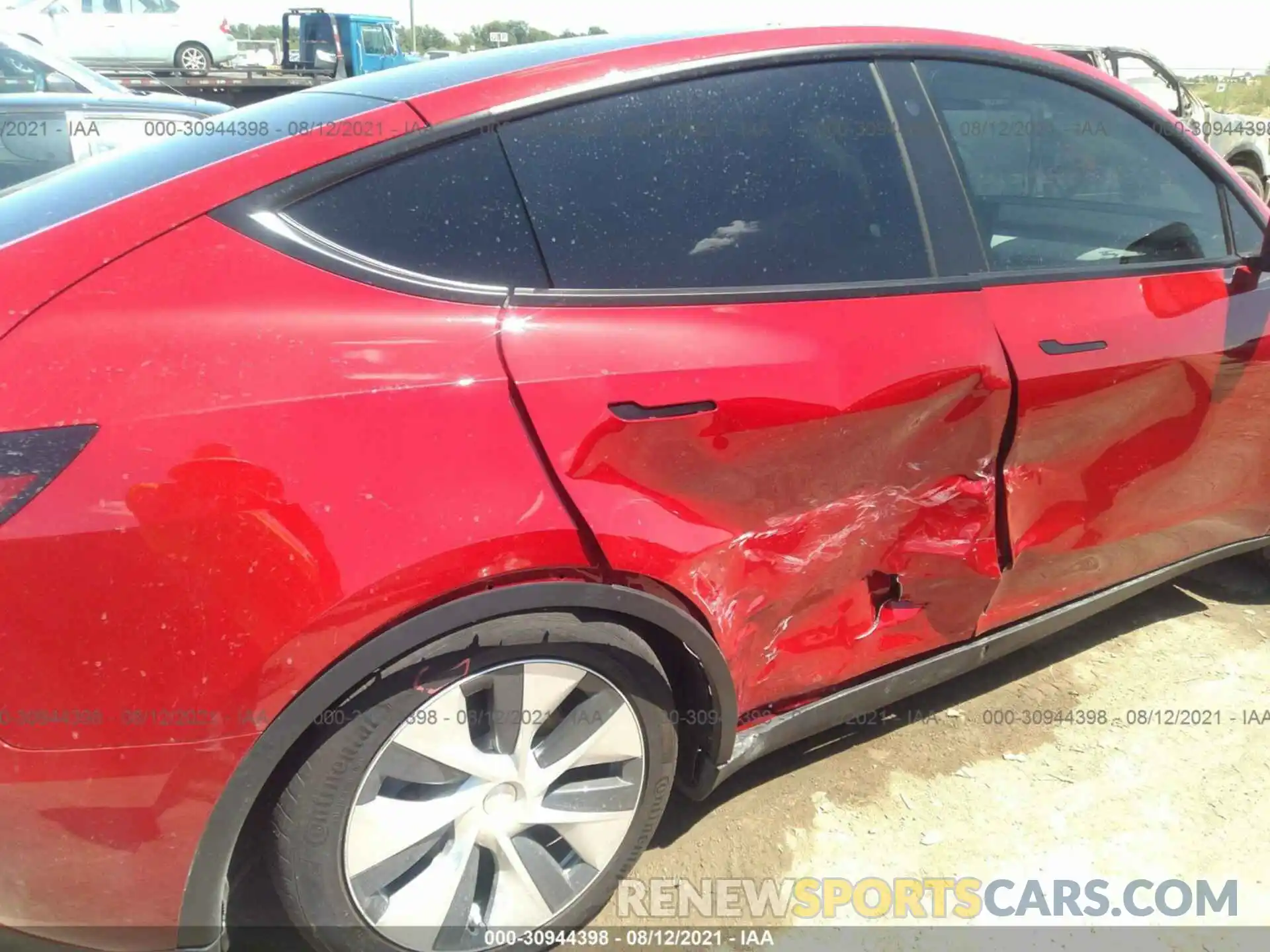 6 Photograph of a damaged car 5YJYGAEE7MF187267 TESLA MODEL Y 2021