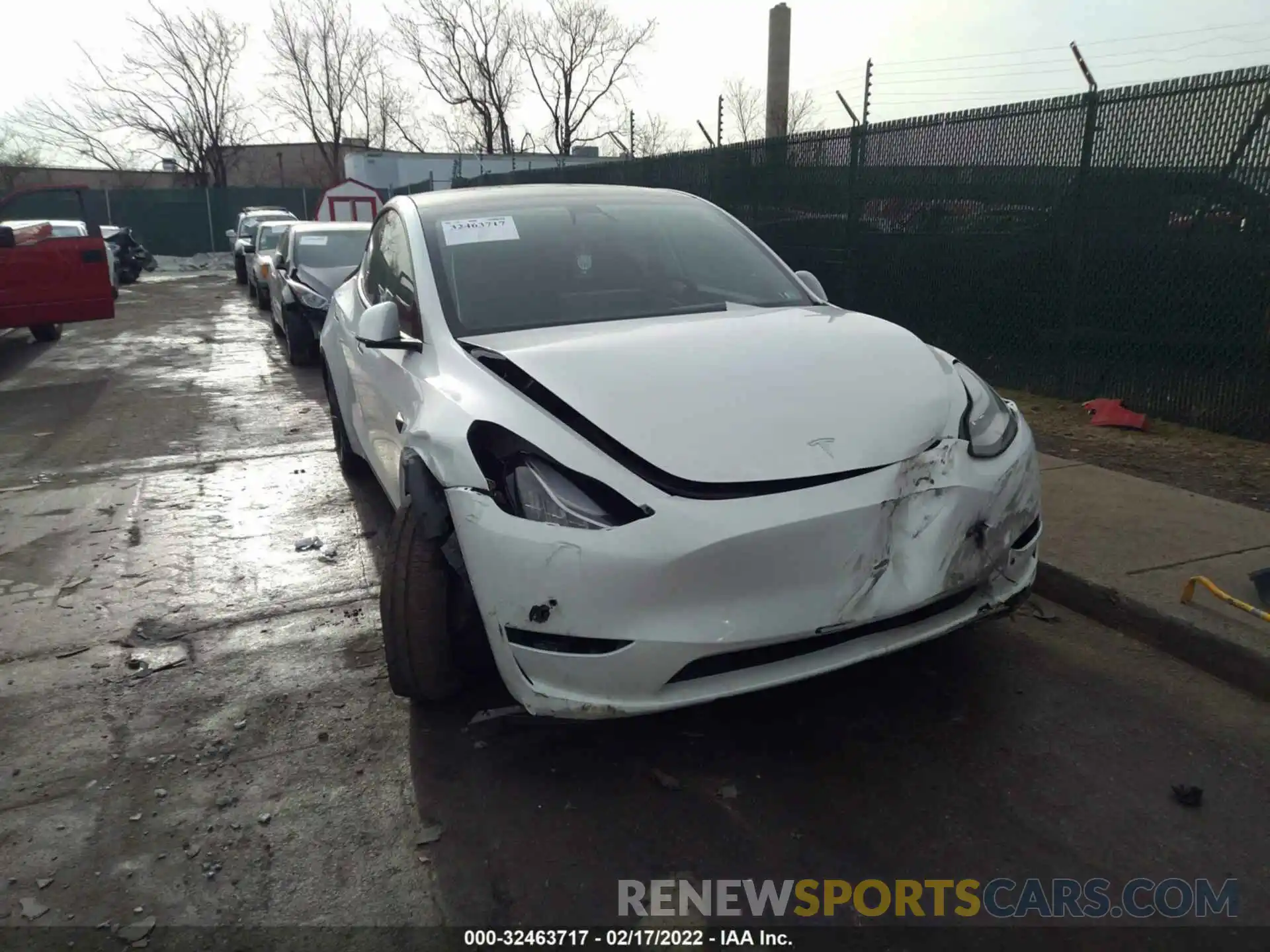 6 Photograph of a damaged car 5YJYGAEE9MF112134 TESLA MODEL Y 2021