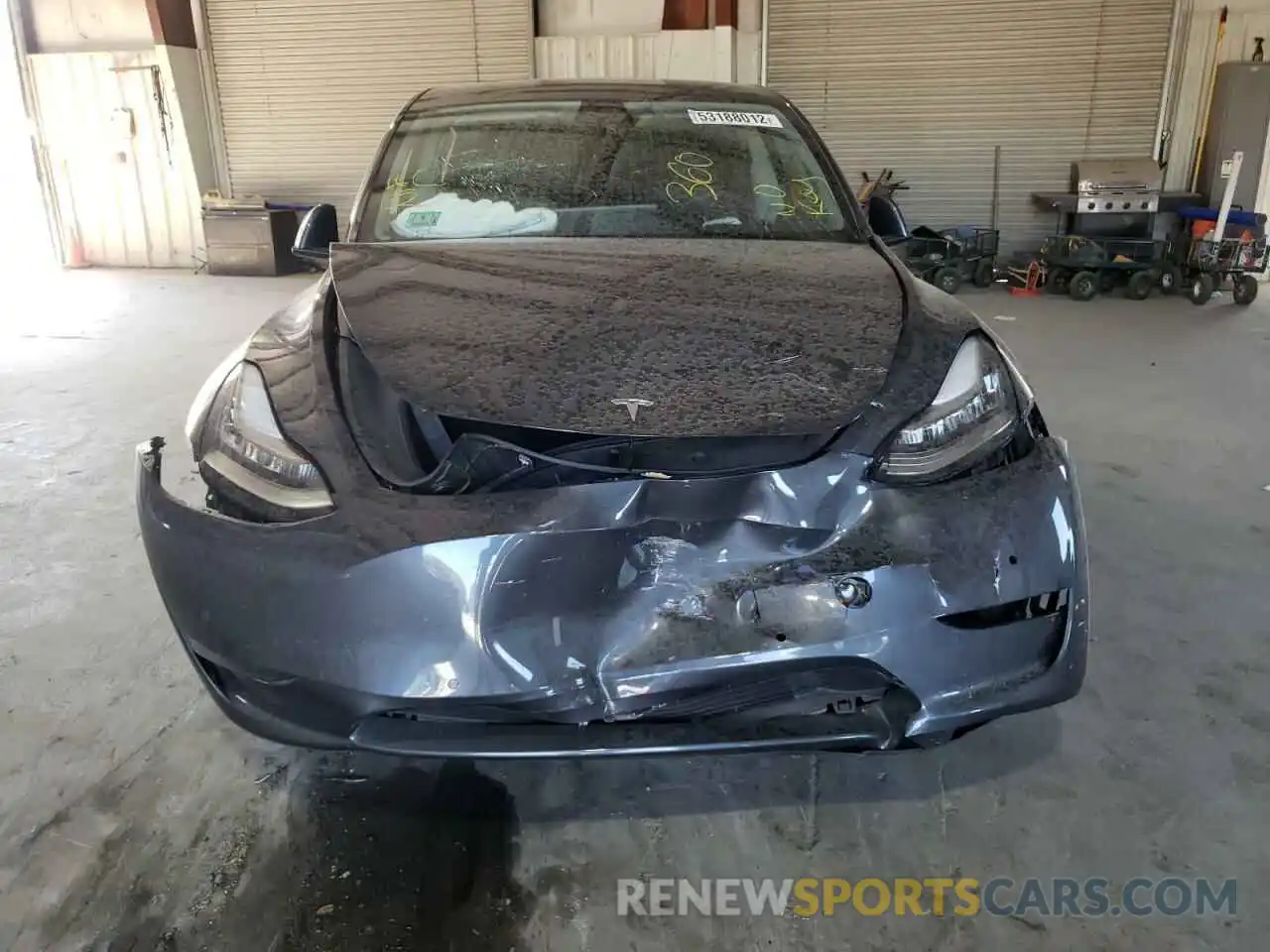 9 Photograph of a damaged car 5YJYGAEE9MF143254 TESLA MODEL Y 2021