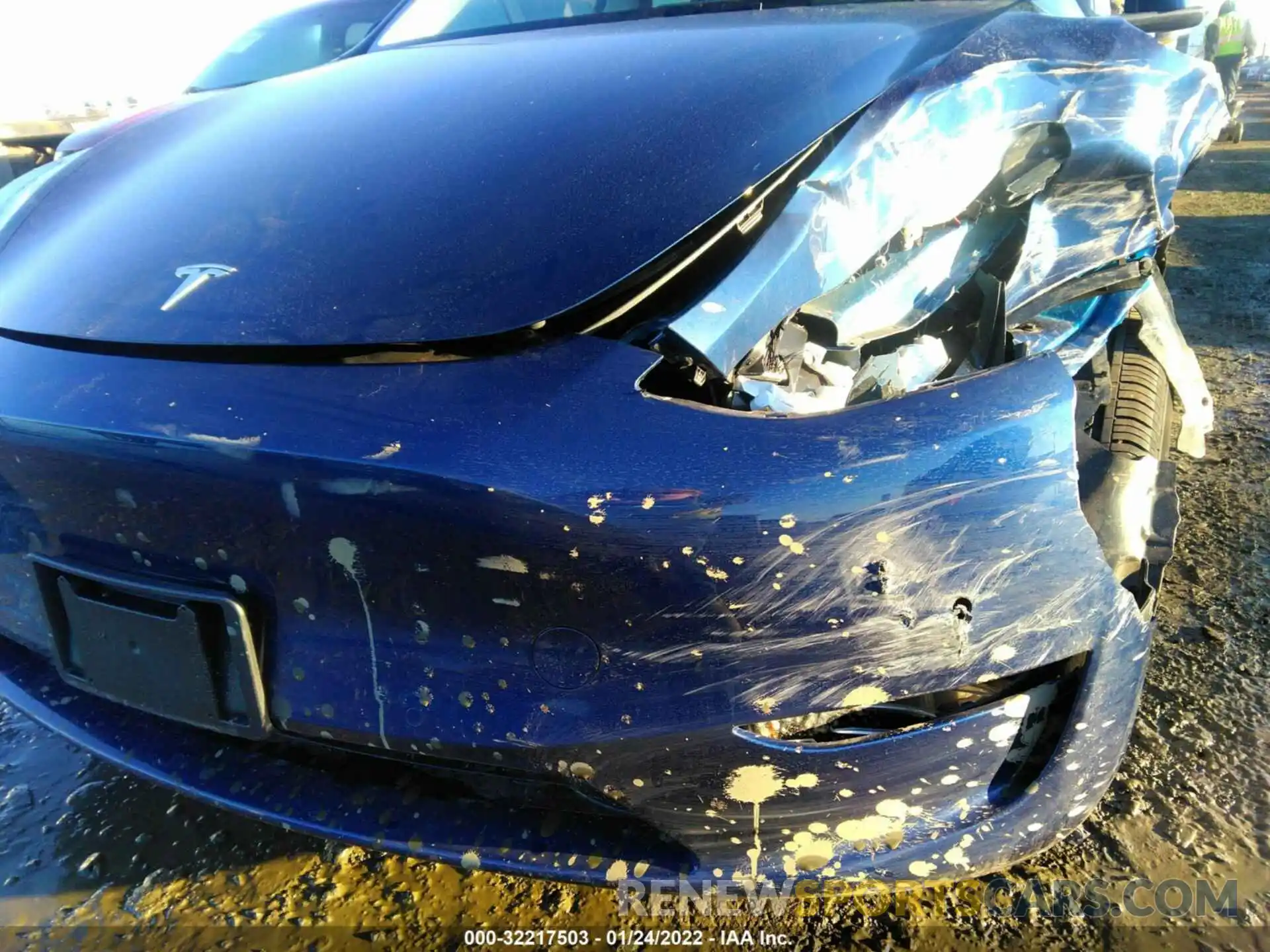 6 Photograph of a damaged car 5YJYGAEE9MF253236 TESLA MODEL Y 2021