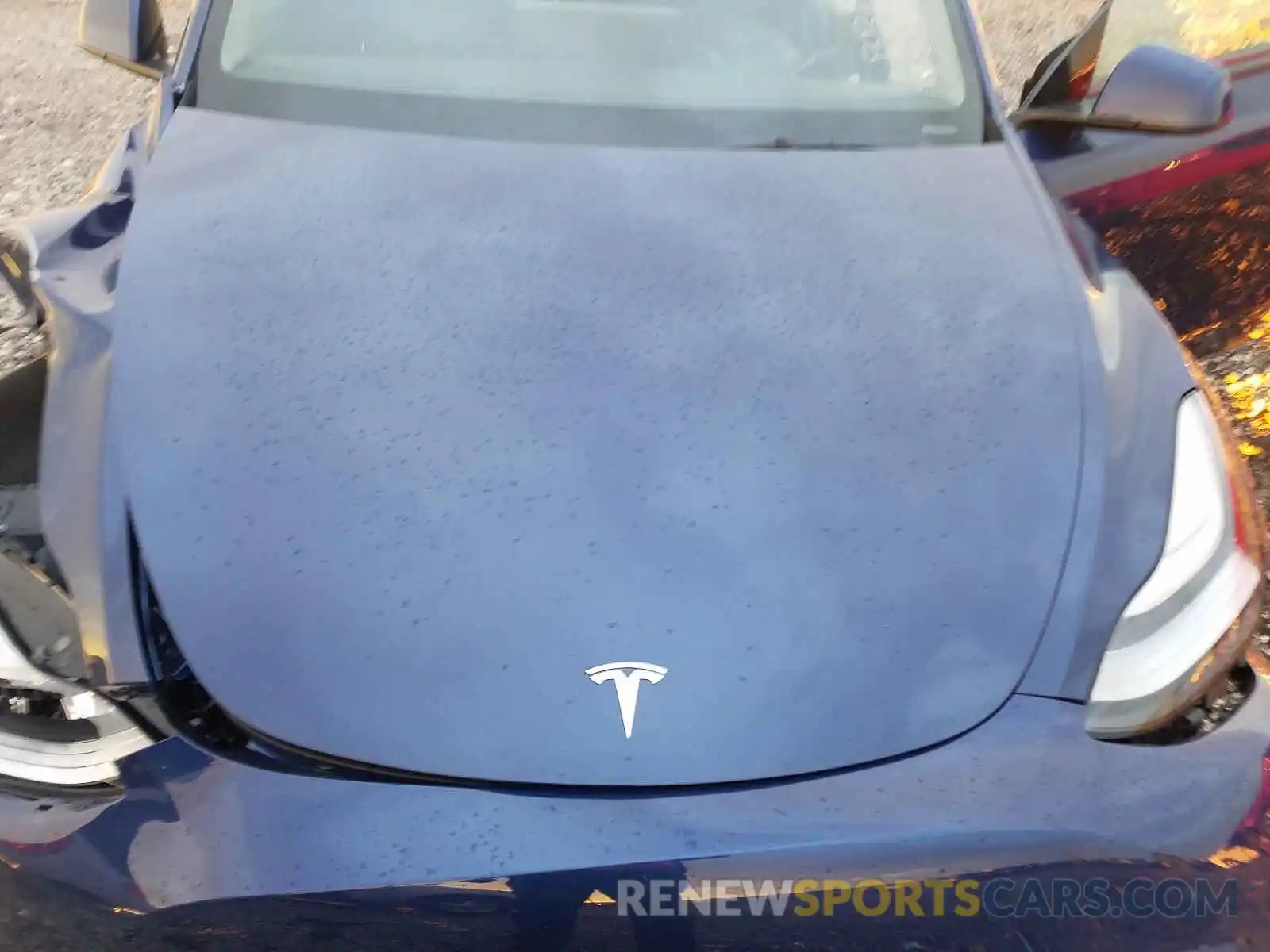 7 Photograph of a damaged car 5YJYGAEEXMF143215 TESLA MODEL Y 2021