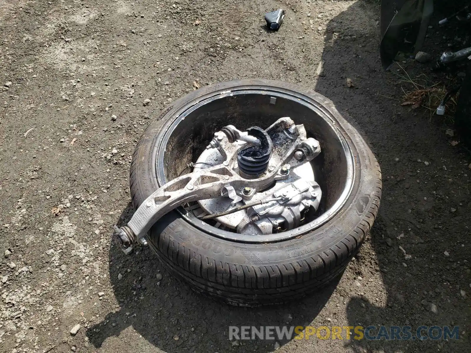 9 Photograph of a damaged car 5YJYGAEEXMF207818 TESLA MODEL Y 2021