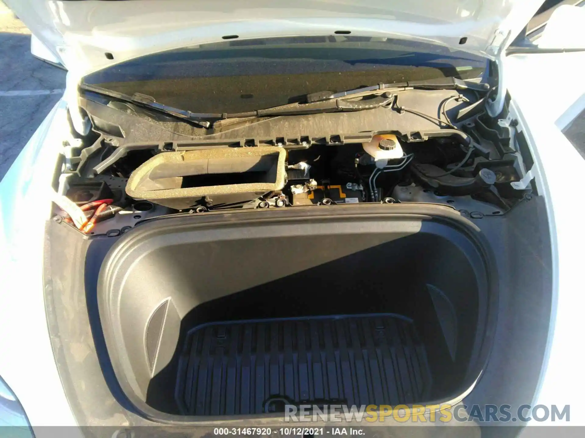 10 Photograph of a damaged car 5YJYGAEEXMF218477 TESLA MODEL Y 2021