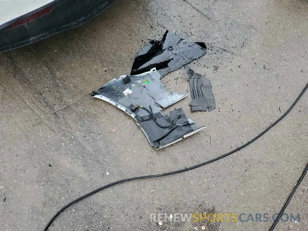 12 Photograph of a damaged car 5YJYGDED1MF114078 TESLA MODEL Y 2021