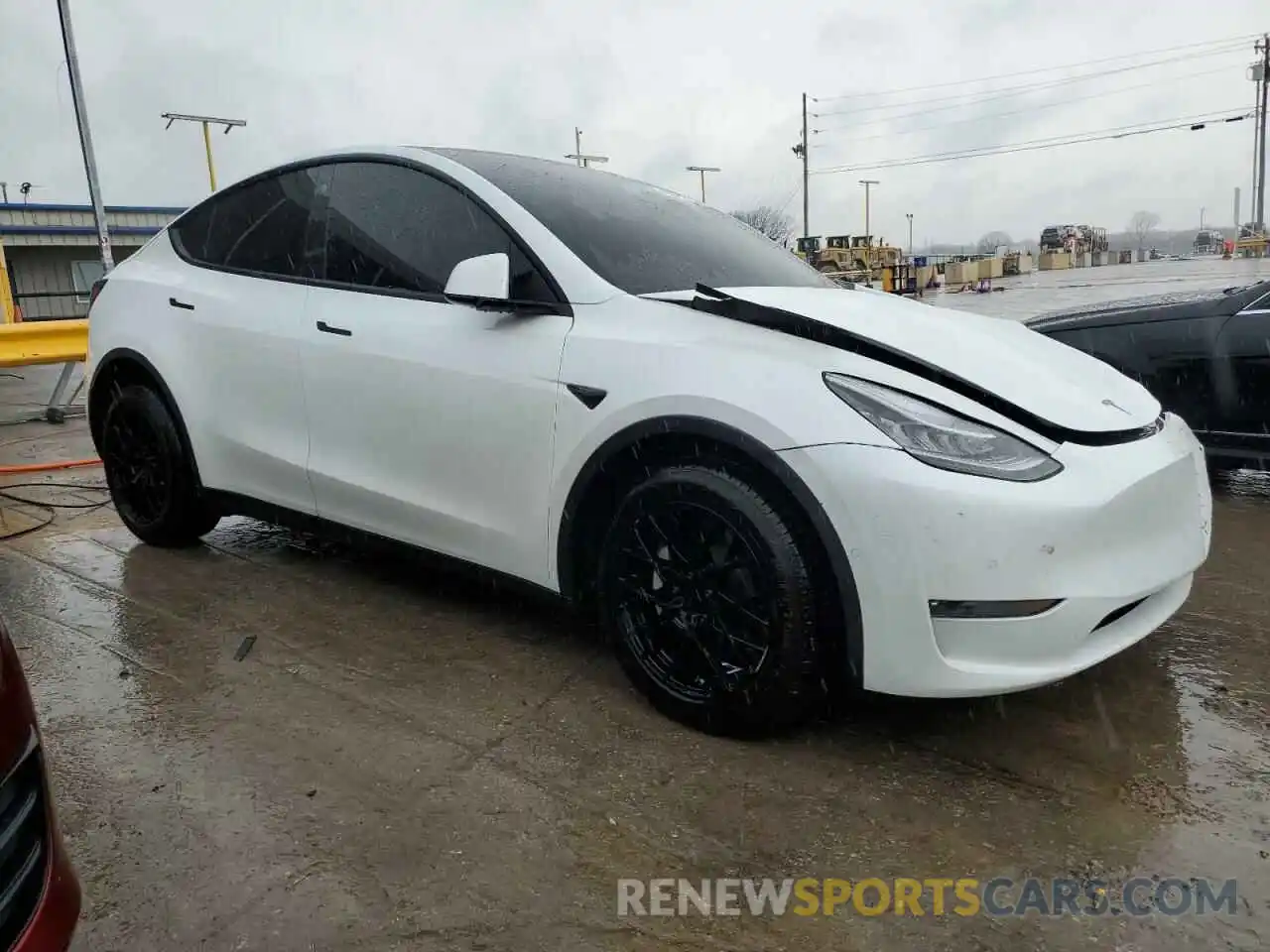 4 Фотография поврежденного автомобиля 5YJYGDED1MF114078 TESLA MODEL Y 2021