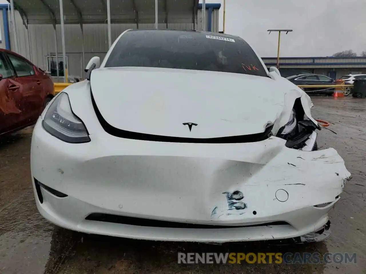 5 Фотография поврежденного автомобиля 5YJYGDED1MF114078 TESLA MODEL Y 2021