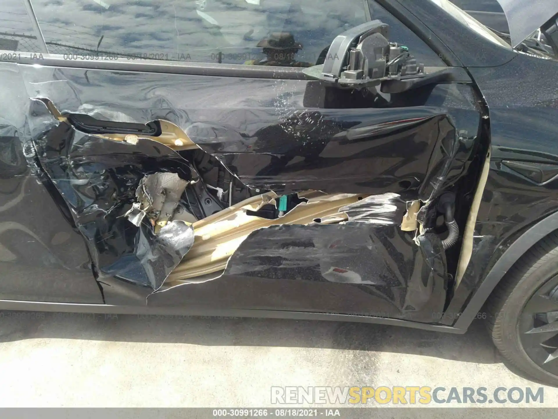 6 Photograph of a damaged car 5YJYGDED1MF173986 TESLA MODEL Y 2021