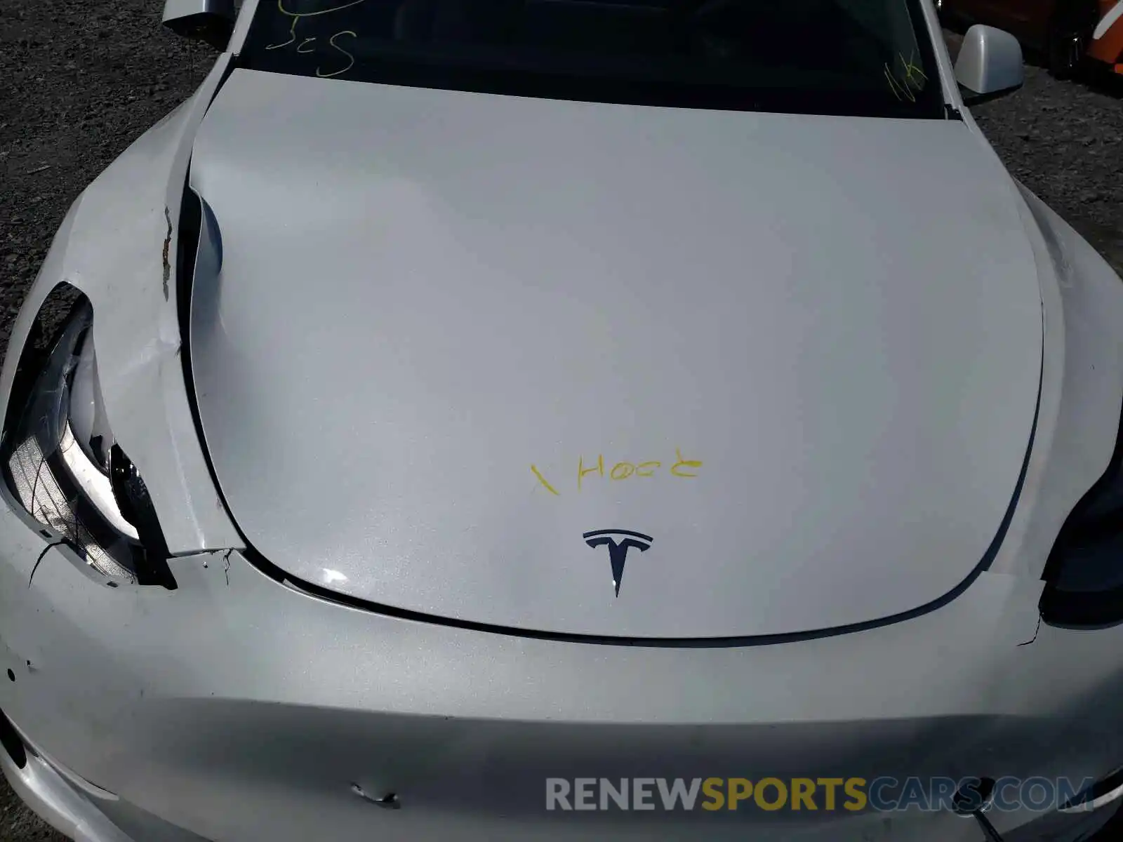 7 Photograph of a damaged car 5YJYGDED2MF120066 TESLA MODEL Y 2021