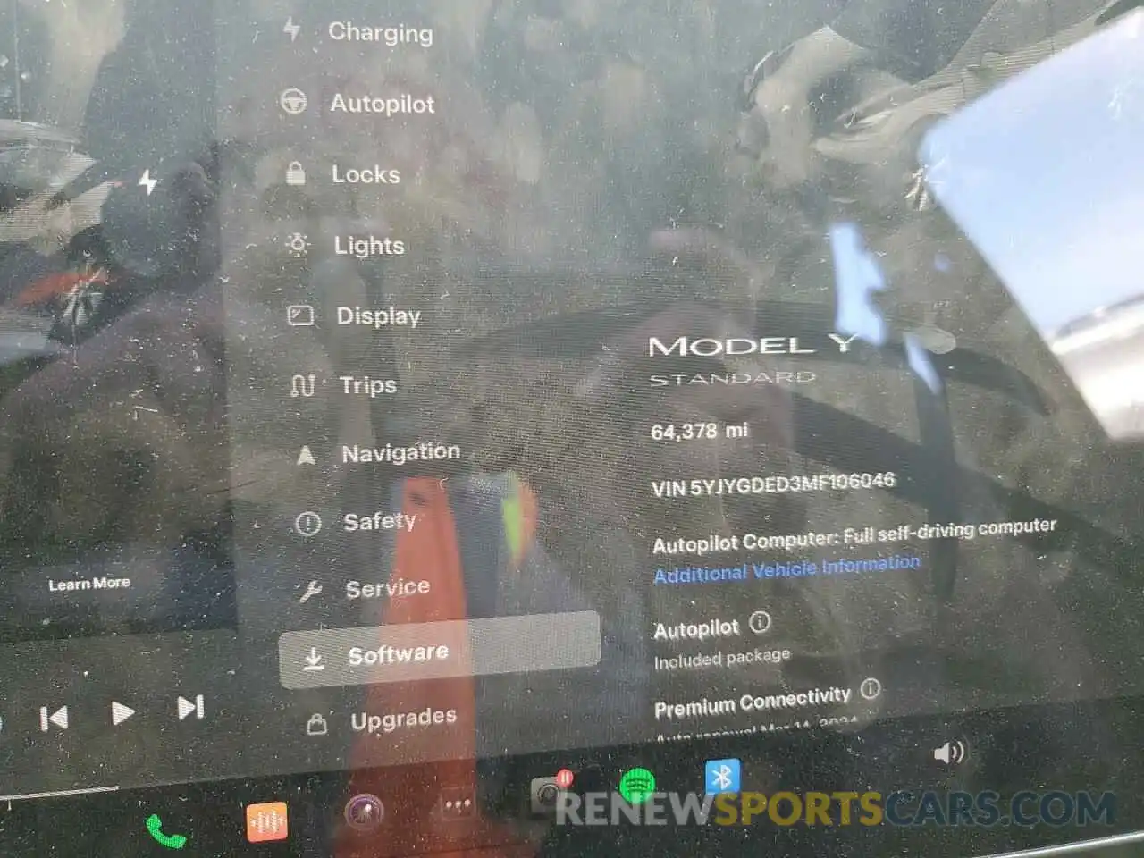 9 Photograph of a damaged car 5YJYGDED3MF106046 TESLA MODEL Y 2021