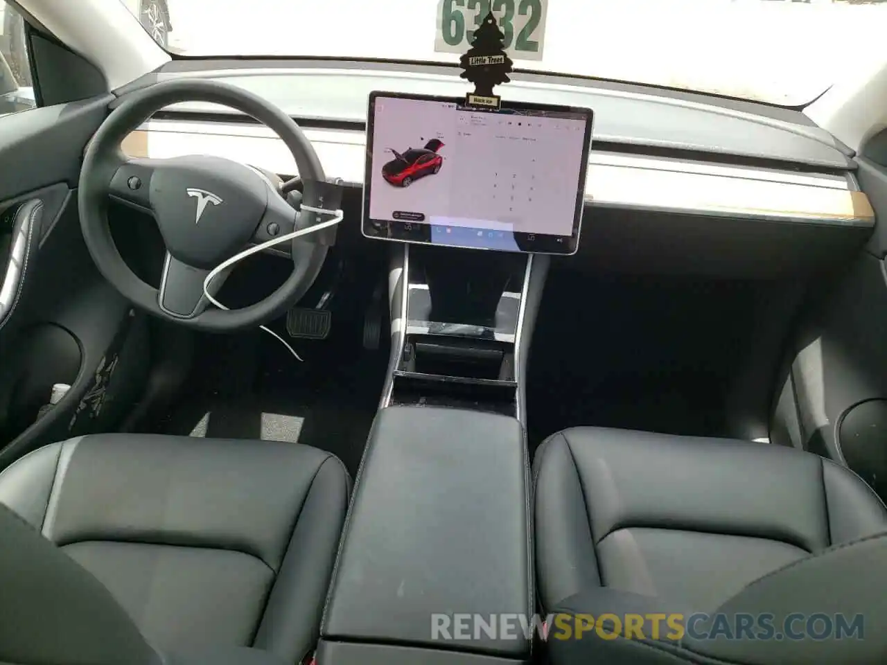 9 Photograph of a damaged car 5YJYGDED3MF107455 TESLA MODEL Y 2021