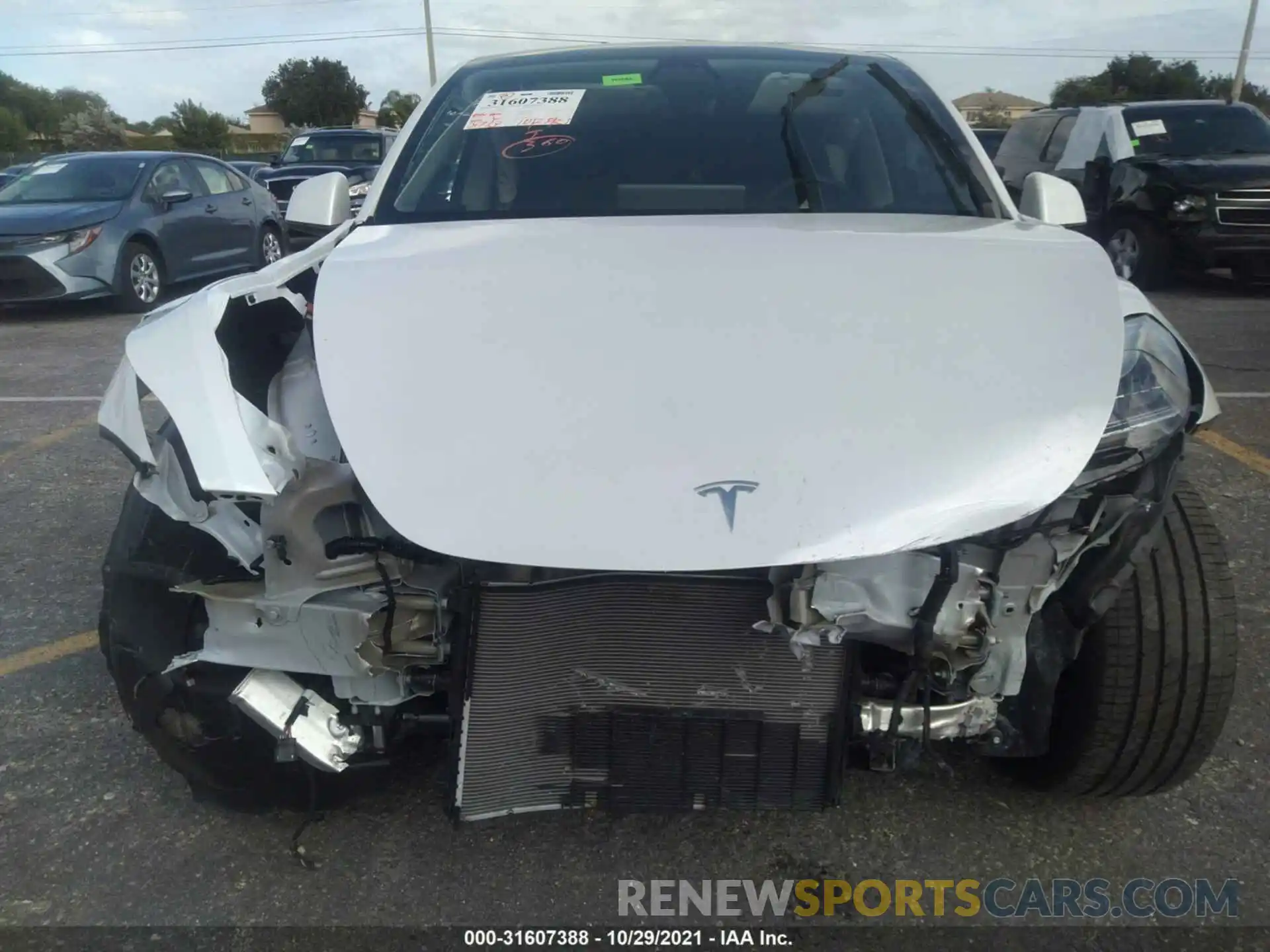 6 Photograph of a damaged car 5YJYGDED3MF108959 TESLA MODEL Y 2021