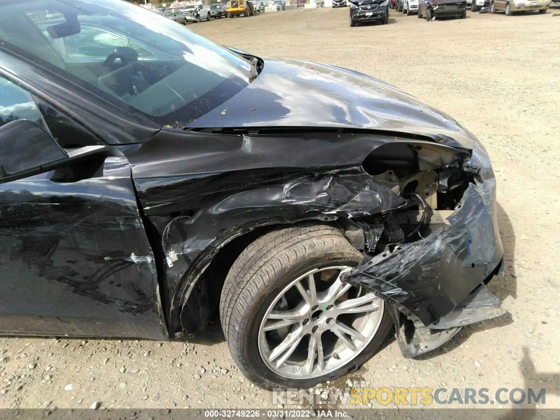 6 Photograph of a damaged car 5YJYGDED5MF133281 TESLA MODEL Y 2021