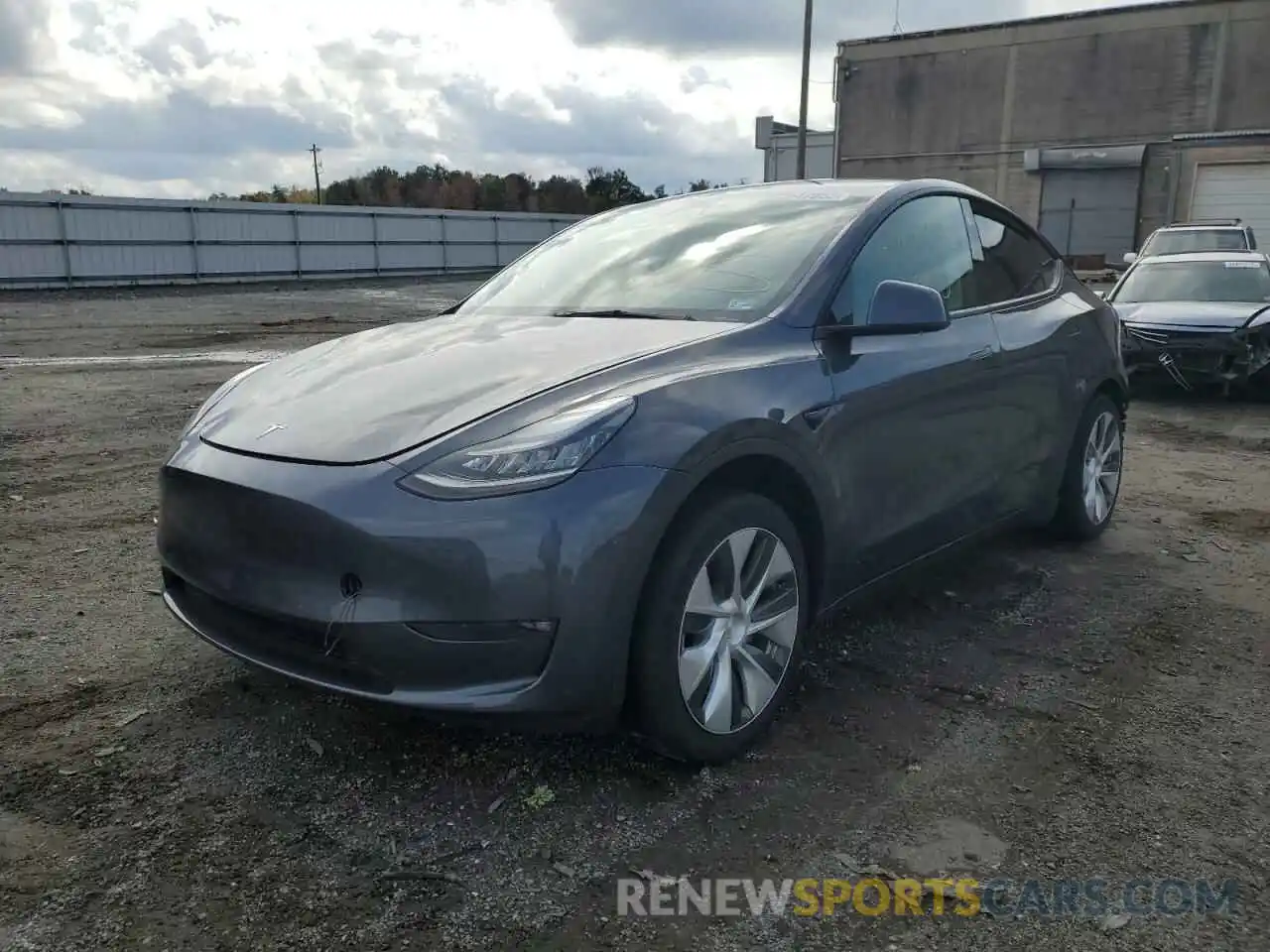 2 Фотография поврежденного автомобиля 5YJYGDED6MF107840 TESLA MODEL Y 2021