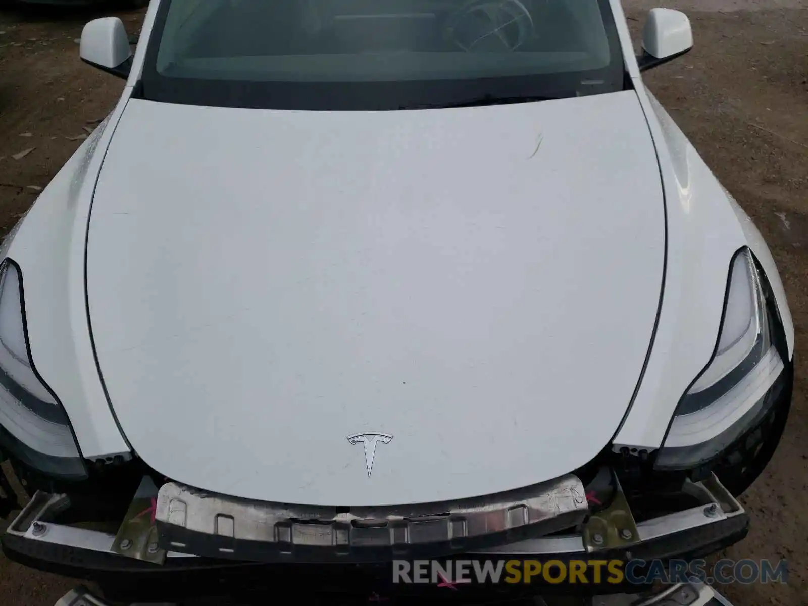 7 Photograph of a damaged car 5YJYGDED6MF115811 TESLA MODEL Y 2021