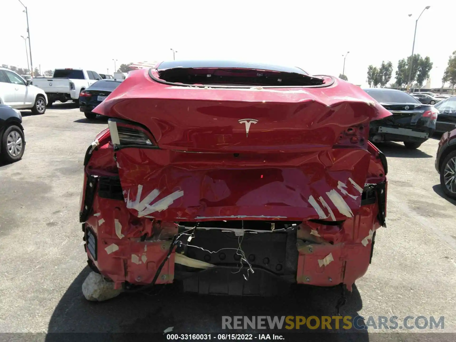 6 Photograph of a damaged car 5YJYGDED7MF121441 TESLA MODEL Y 2021