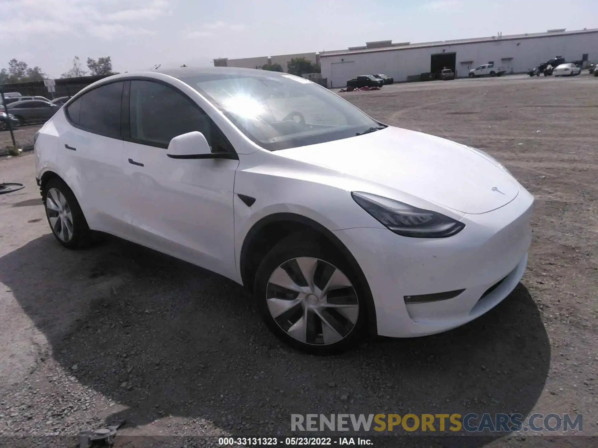 1 Фотография поврежденного автомобиля 5YJYGDED8MF107337 TESLA MODEL Y 2021