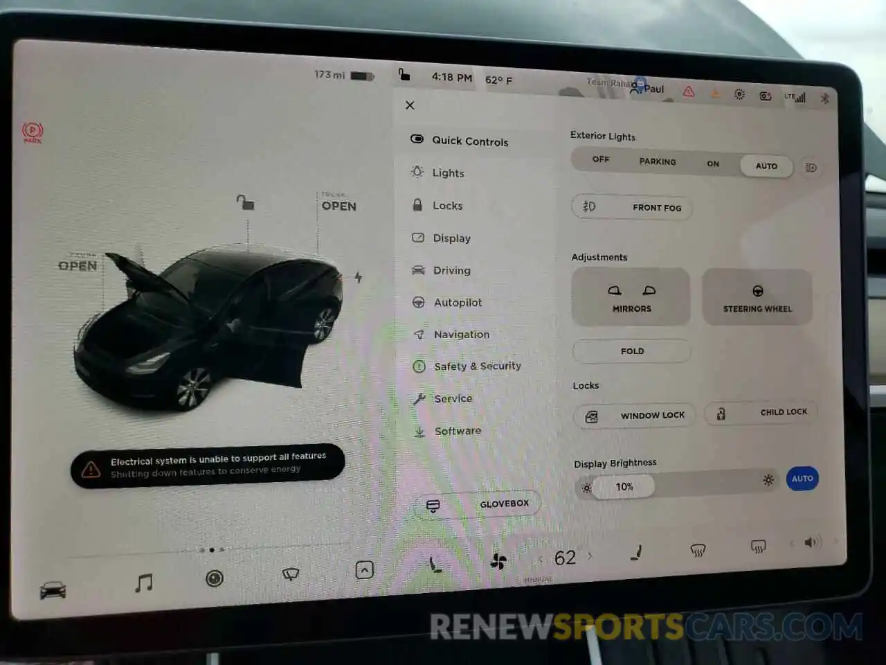 8 Photograph of a damaged car 5YJYGDED8MF107371 TESLA MODEL Y 2021