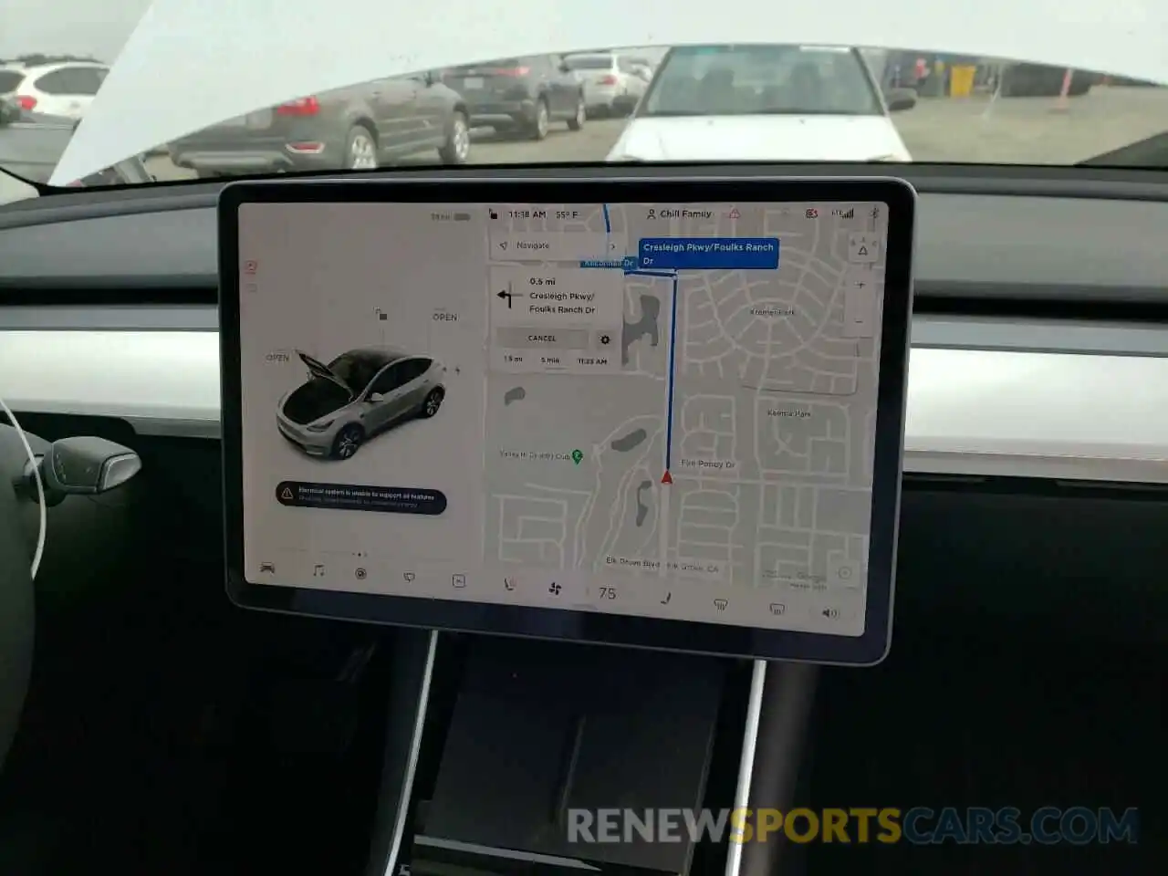 9 Фотография поврежденного автомобиля 5YJYGDED8MF110528 TESLA MODEL Y 2021