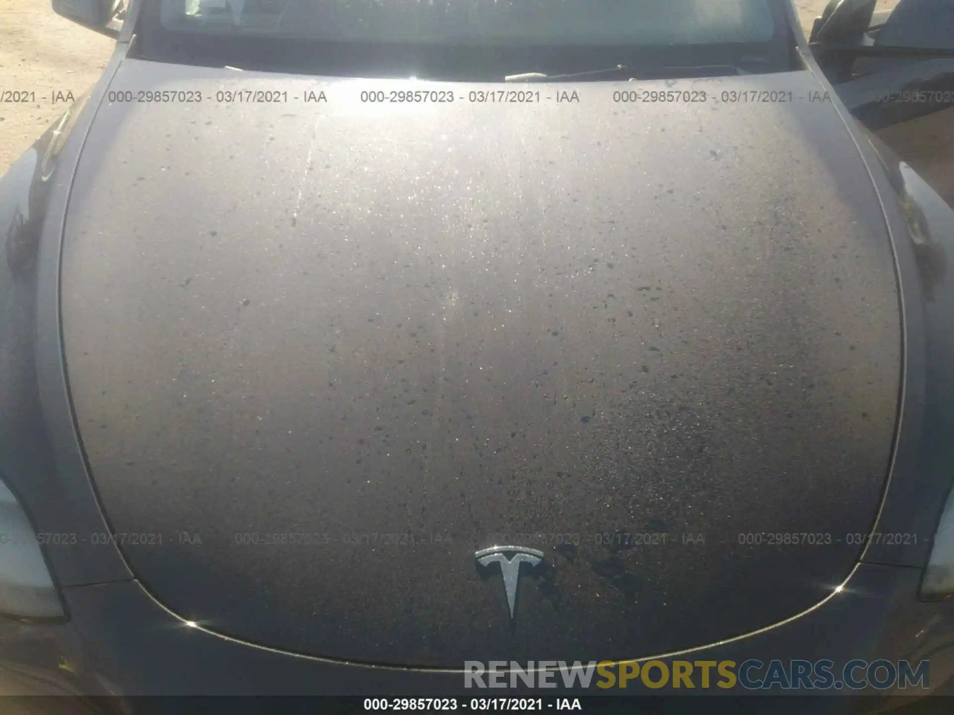 10 Photograph of a damaged car 5YJYGDED9MF103104 TESLA MODEL Y 2021