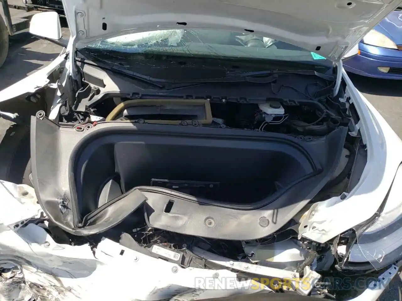 7 Photograph of a damaged car 5YJYGDEDXMF126407 TESLA MODEL Y 2021