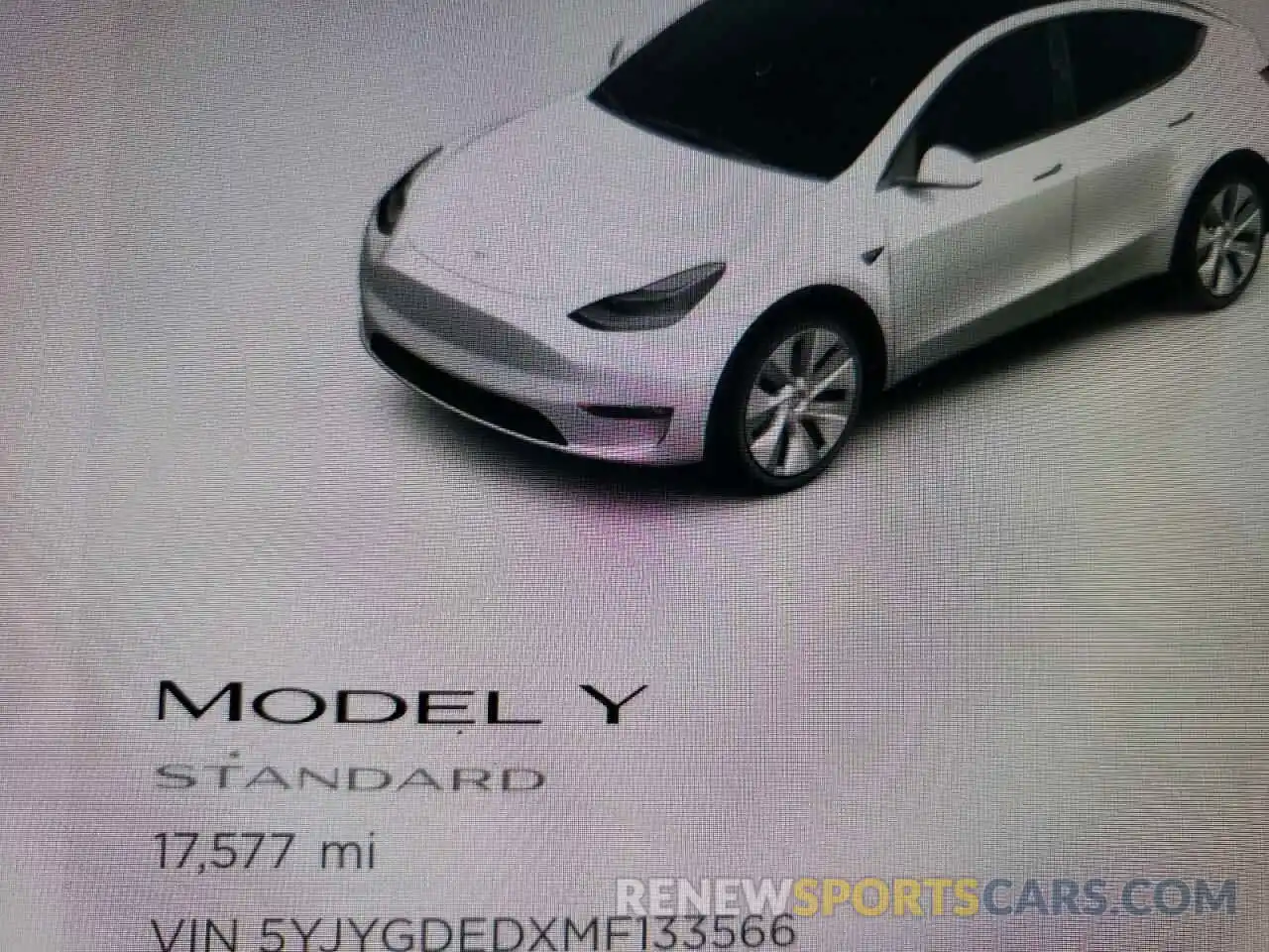 8 Photograph of a damaged car 5YJYGDEDXMF133566 TESLA MODEL Y 2021