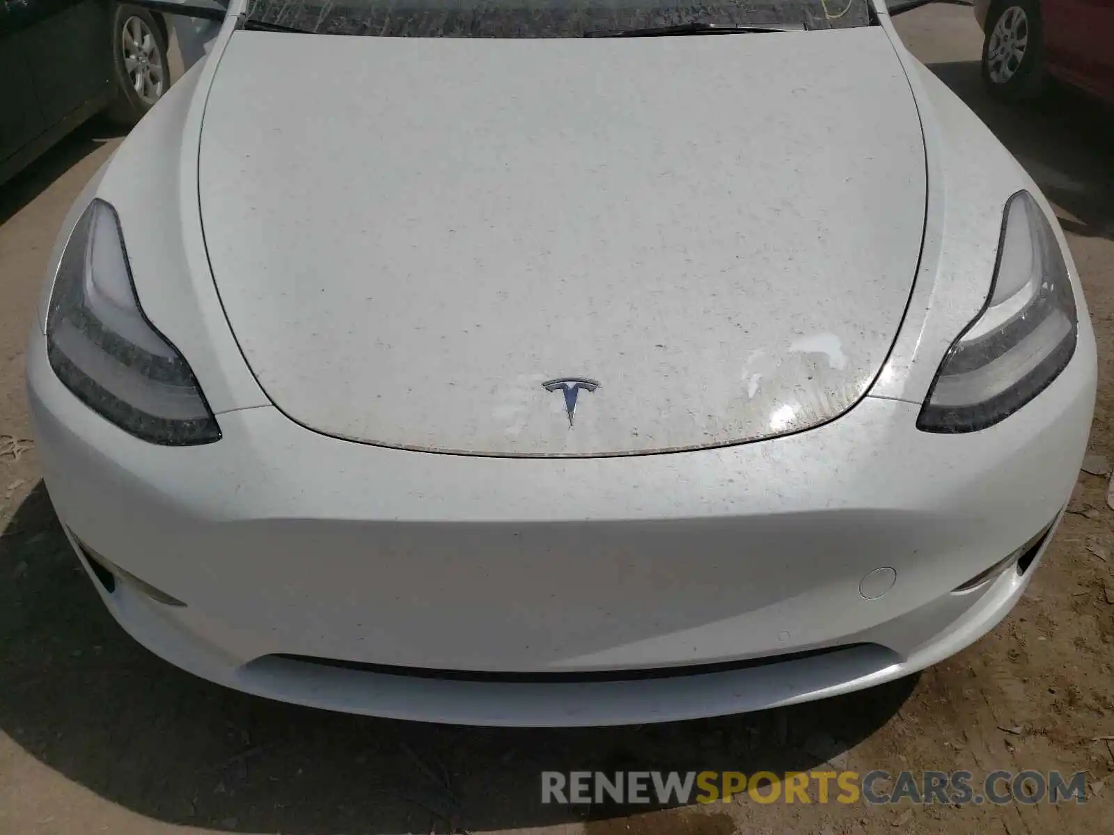 7 Photograph of a damaged car 5YJYGDEE0MF083012 TESLA MODEL Y 2021