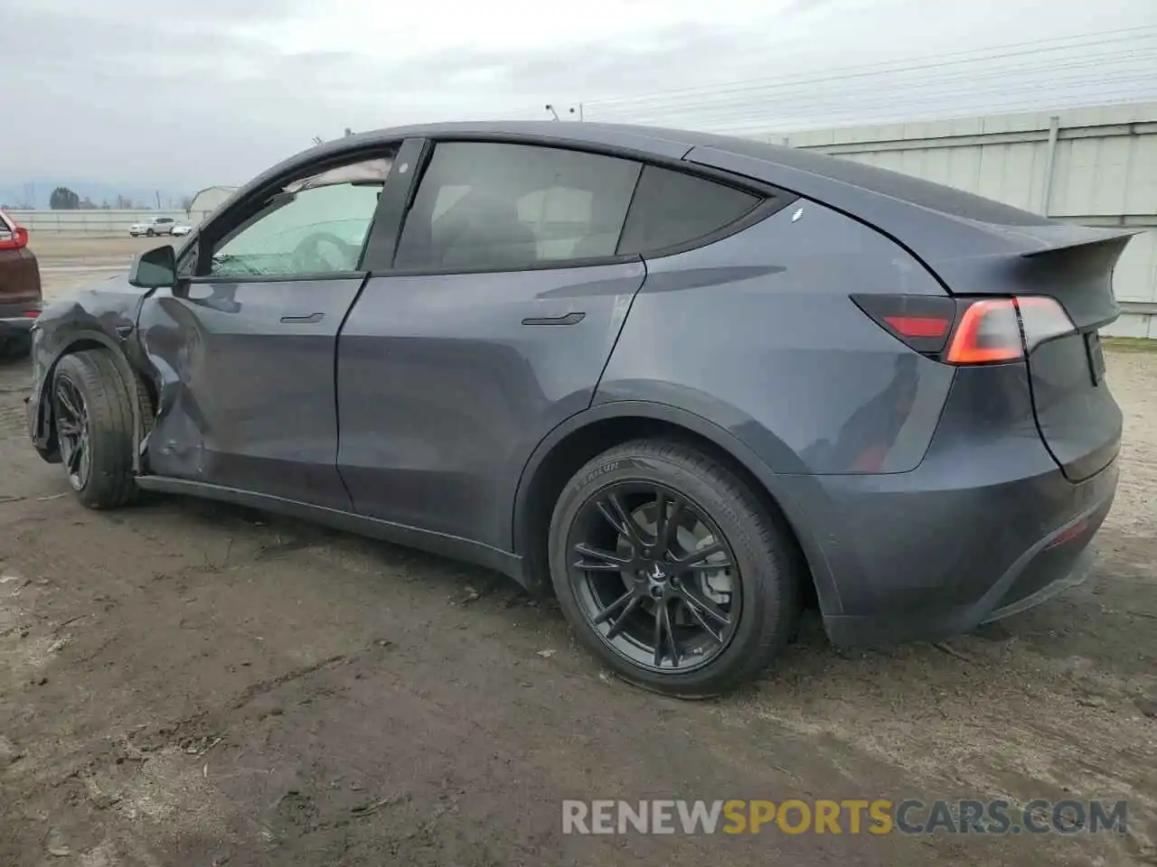 2 Photograph of a damaged car 5YJYGDEE0MF098531 TESLA MODEL Y 2021