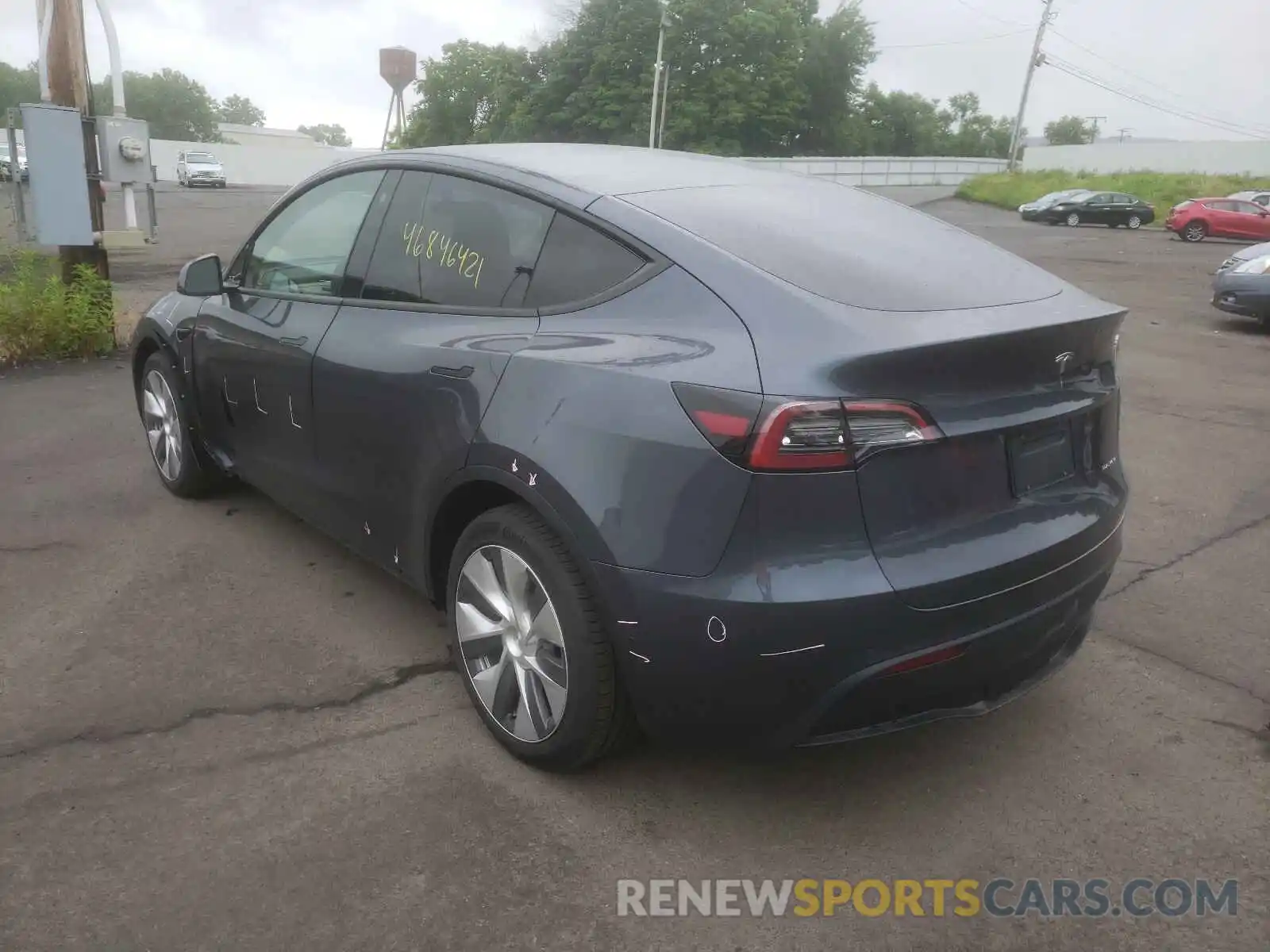 3 Photograph of a damaged car 5YJYGDEE0MF144634 TESLA MODEL Y 2021