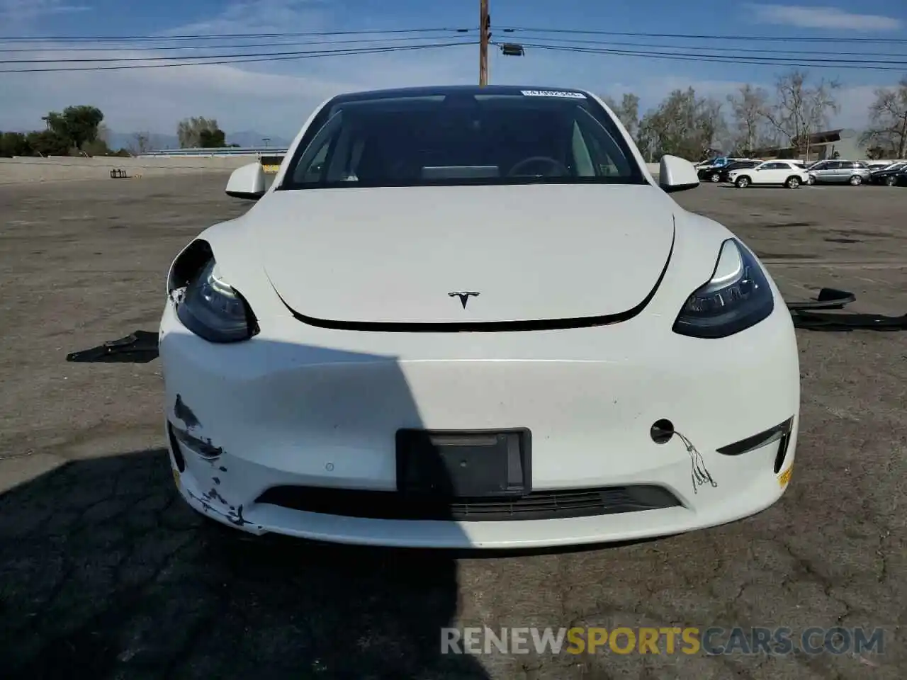 5 Photograph of a damaged car 5YJYGDEE0MF173129 TESLA MODEL Y 2021