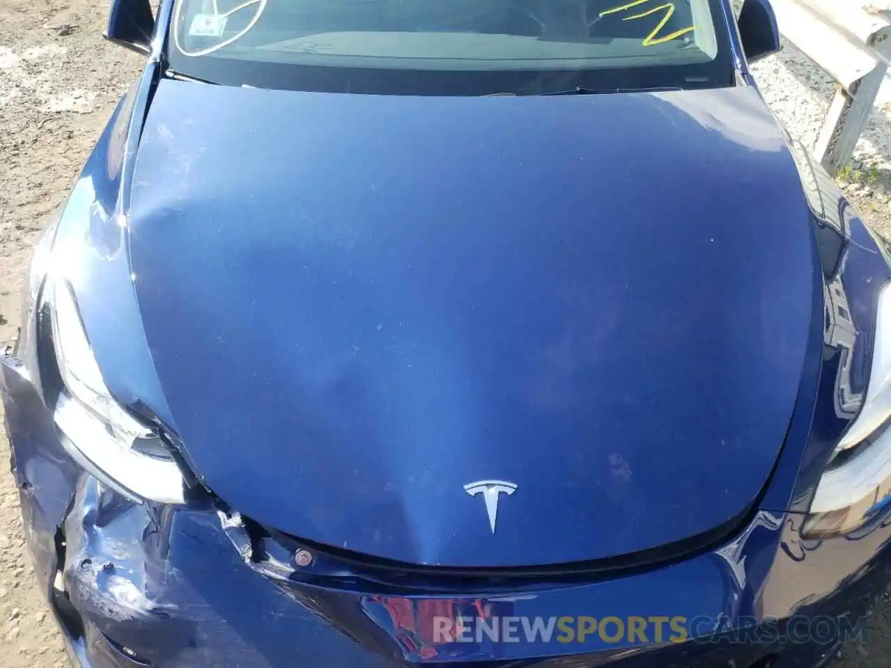 7 Photograph of a damaged car 5YJYGDEE0MF190920 TESLA MODEL Y 2021