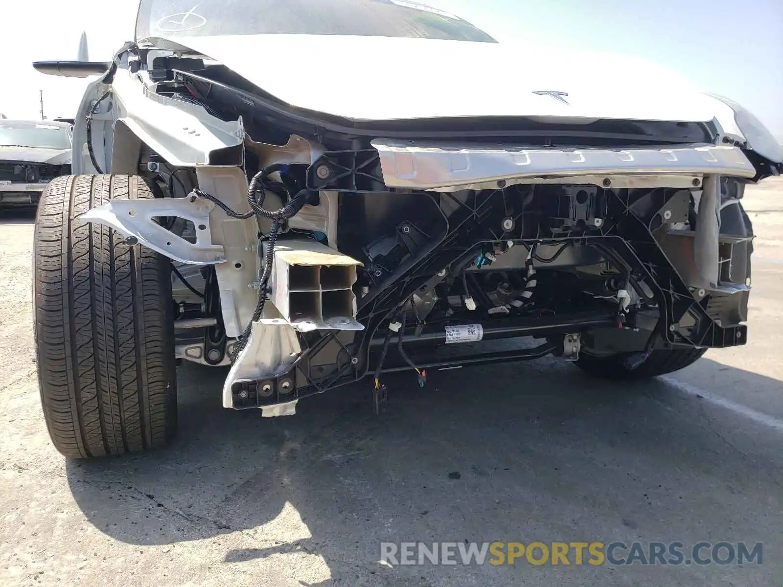 9 Photograph of a damaged car 5YJYGDEE0MF207019 TESLA MODEL Y 2021