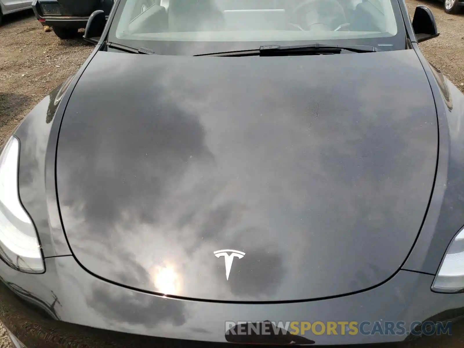 7 Photograph of a damaged car 5YJYGDEE0MF208980 TESLA MODEL Y 2021