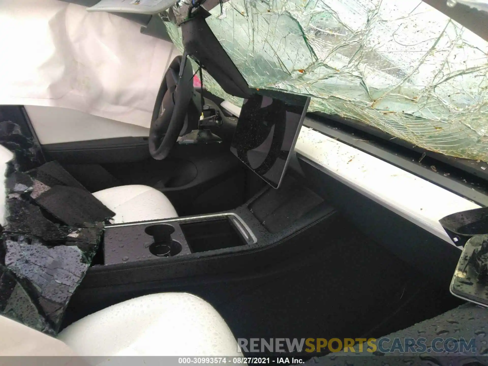 5 Photograph of a damaged car 5YJYGDEE0MF224306 TESLA MODEL Y 2021