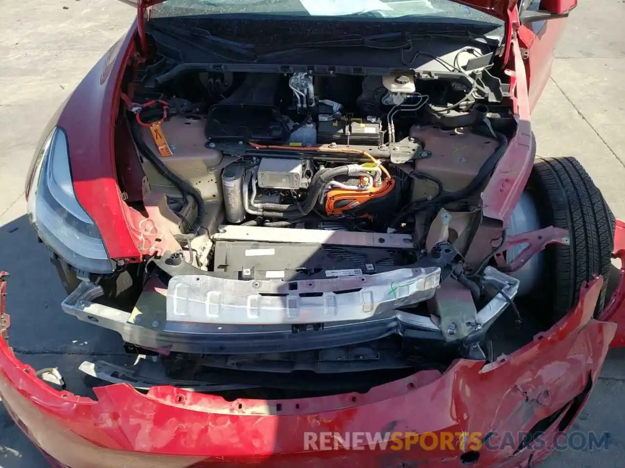 7 Photograph of a damaged car 5YJYGDEE0MF229392 TESLA MODEL Y 2021