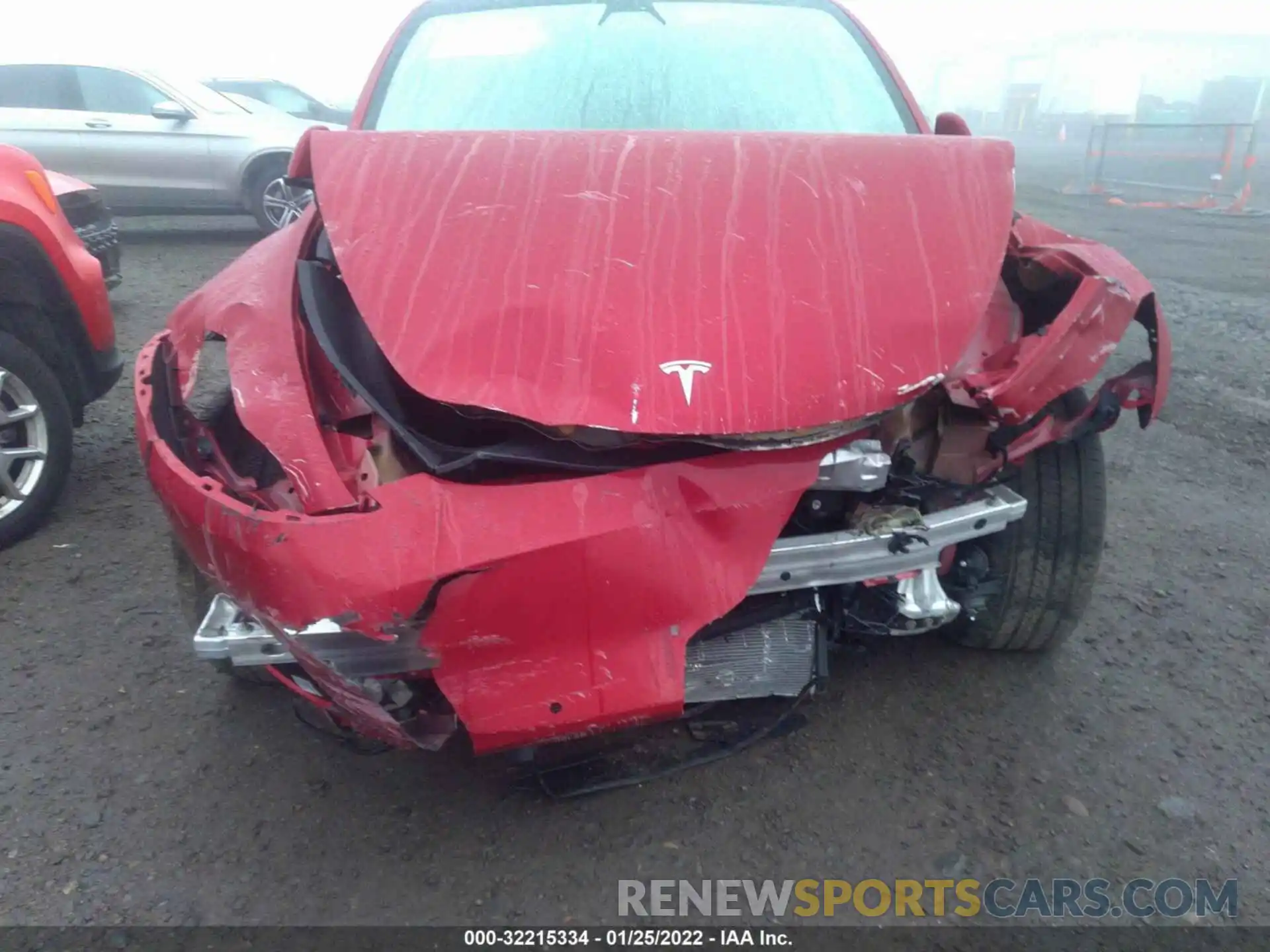 6 Photograph of a damaged car 5YJYGDEE0MF240991 TESLA MODEL Y 2021