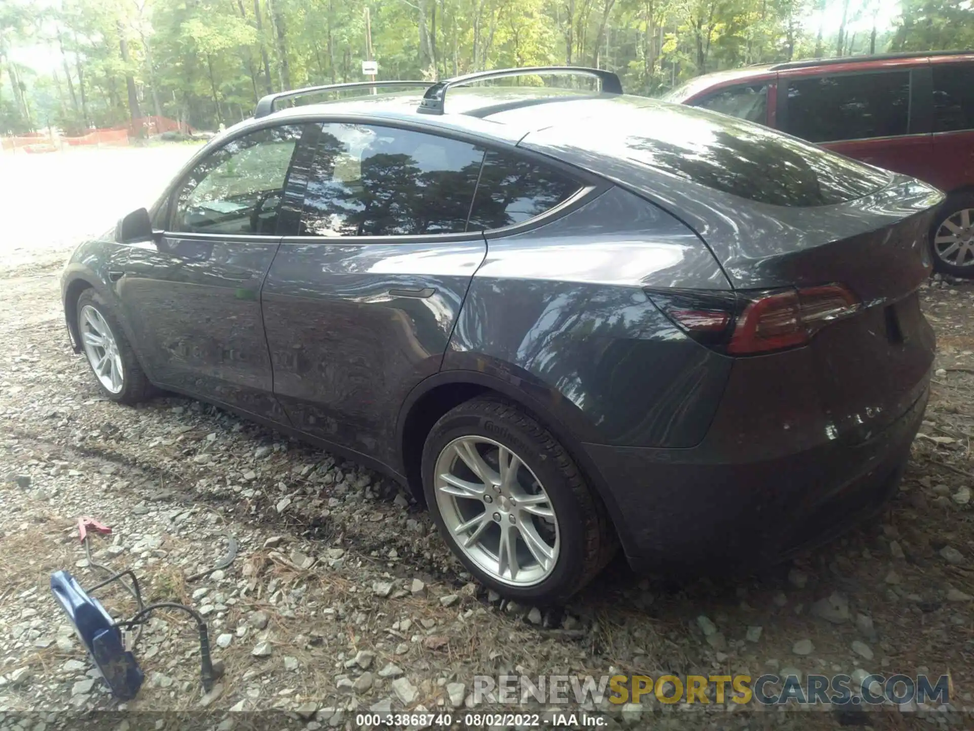 3 Фотография поврежденного автомобиля 5YJYGDEE0MF254955 TESLA MODEL Y 2021